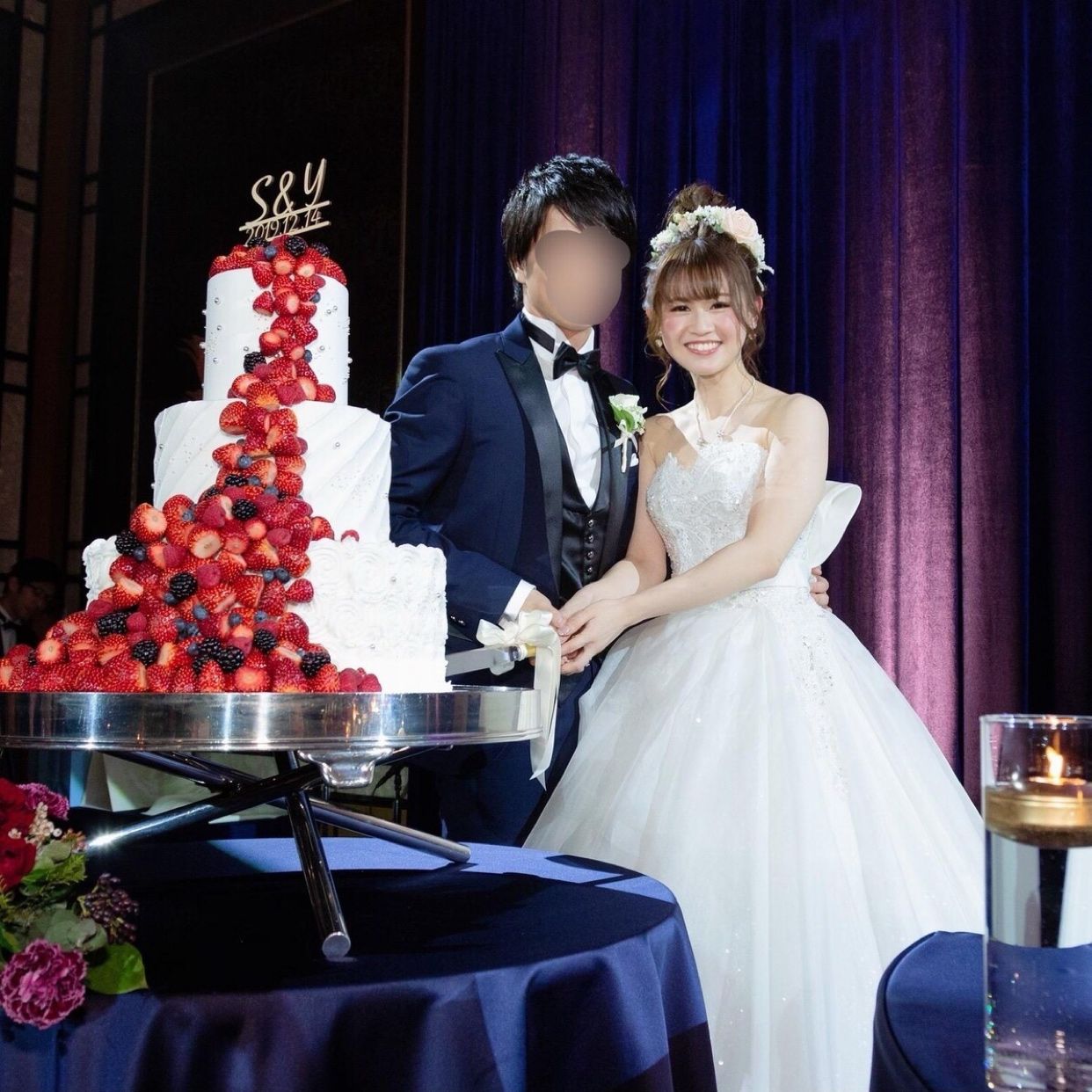 披露宴パーティのカバー写真