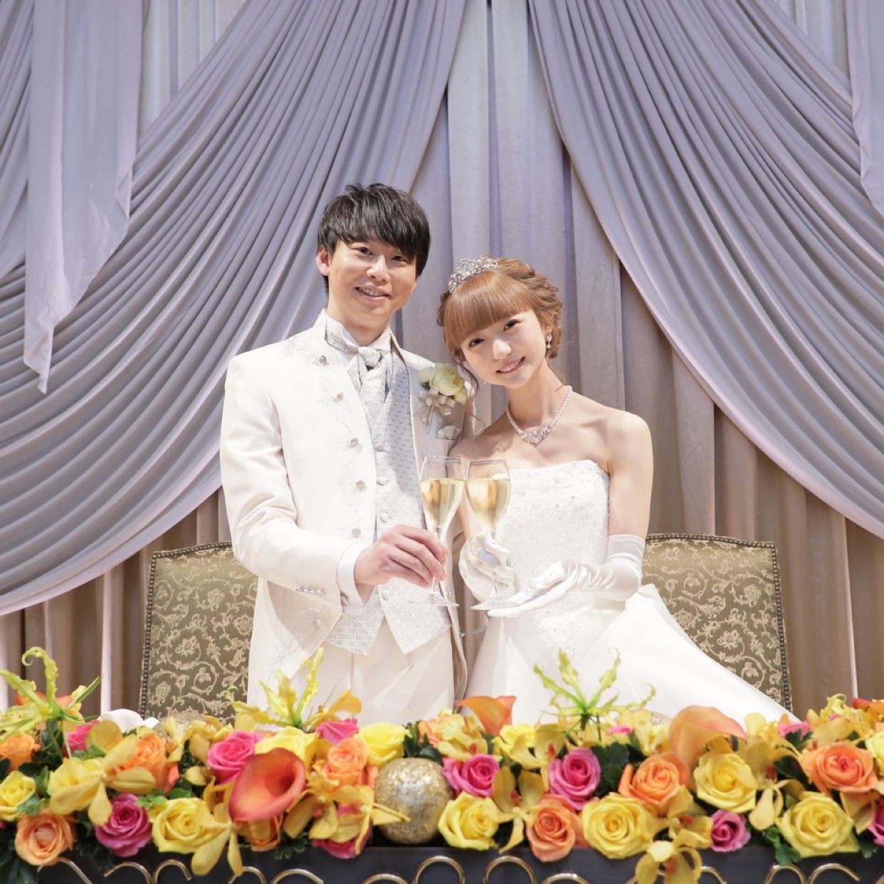 披露宴パーティのカバー写真