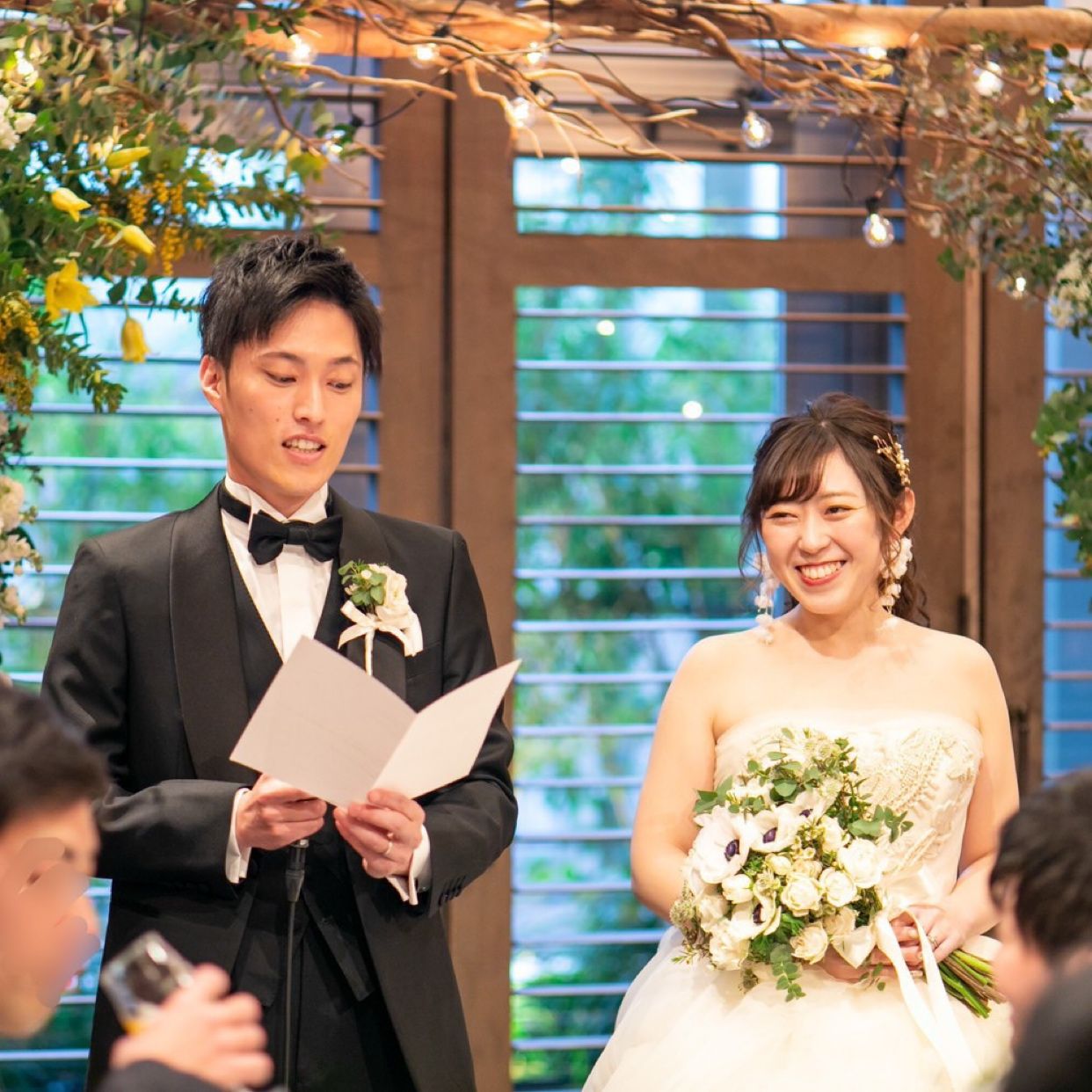 披露宴パーティのカバー写真