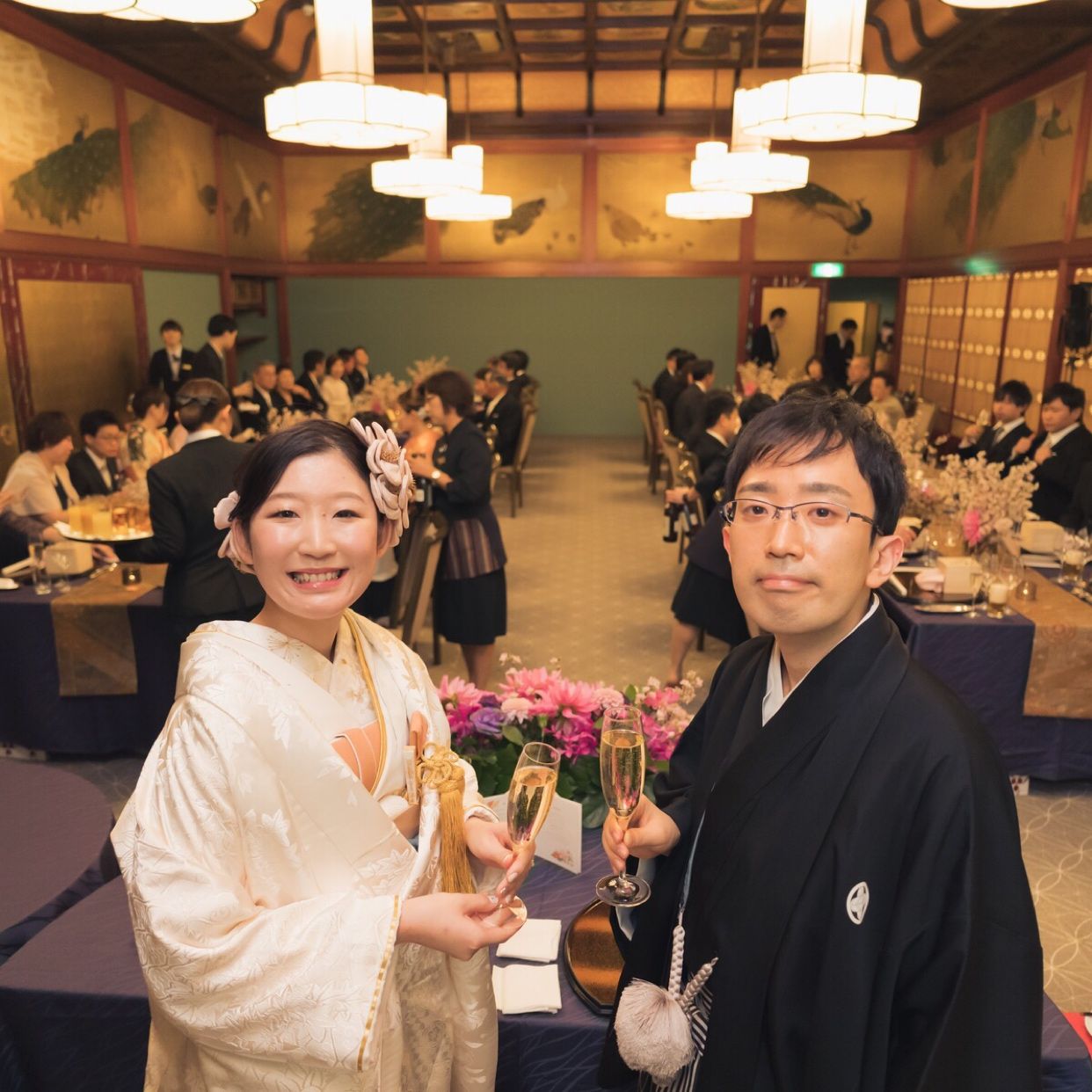 披露宴パーティのカバー写真