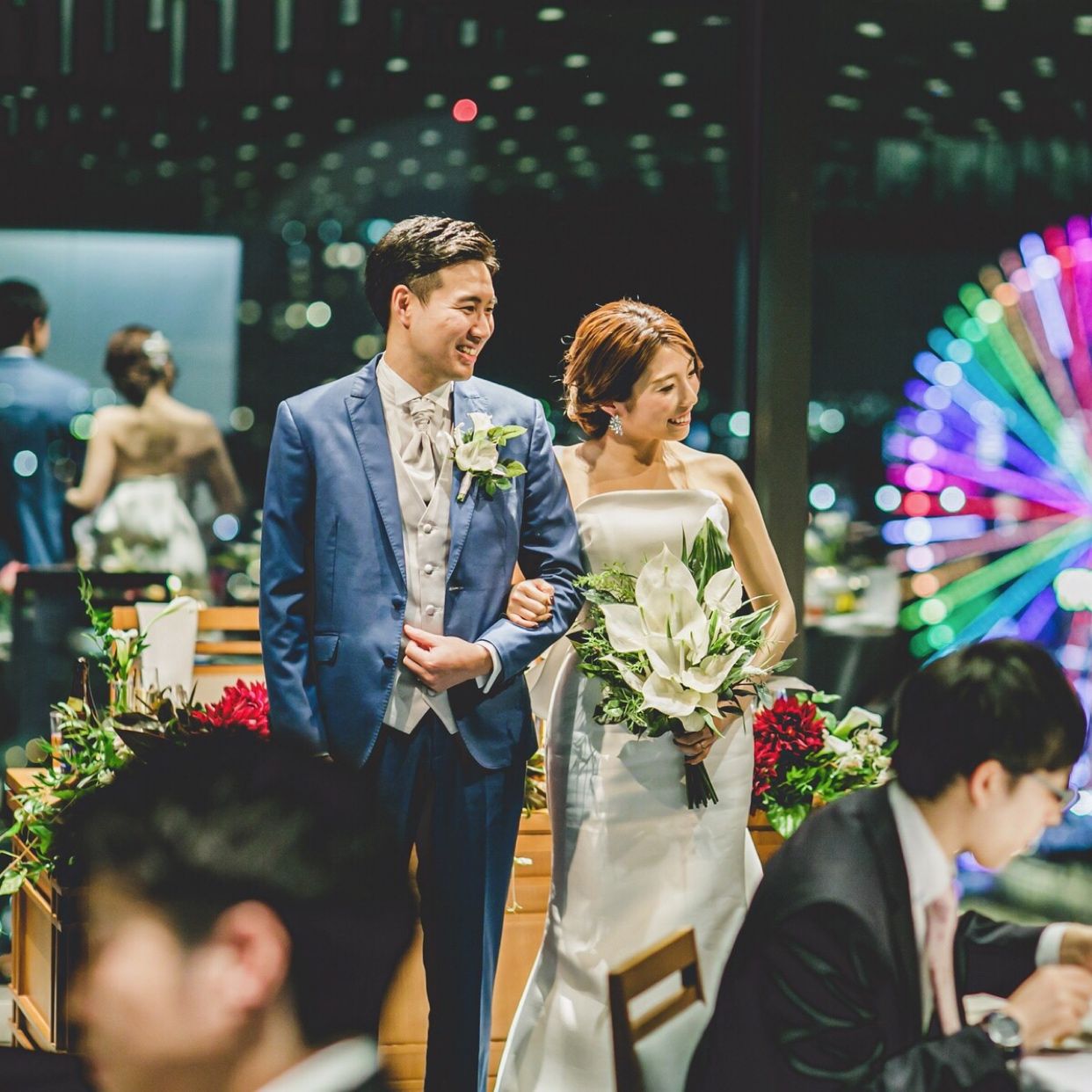 披露宴パーティのカバー写真