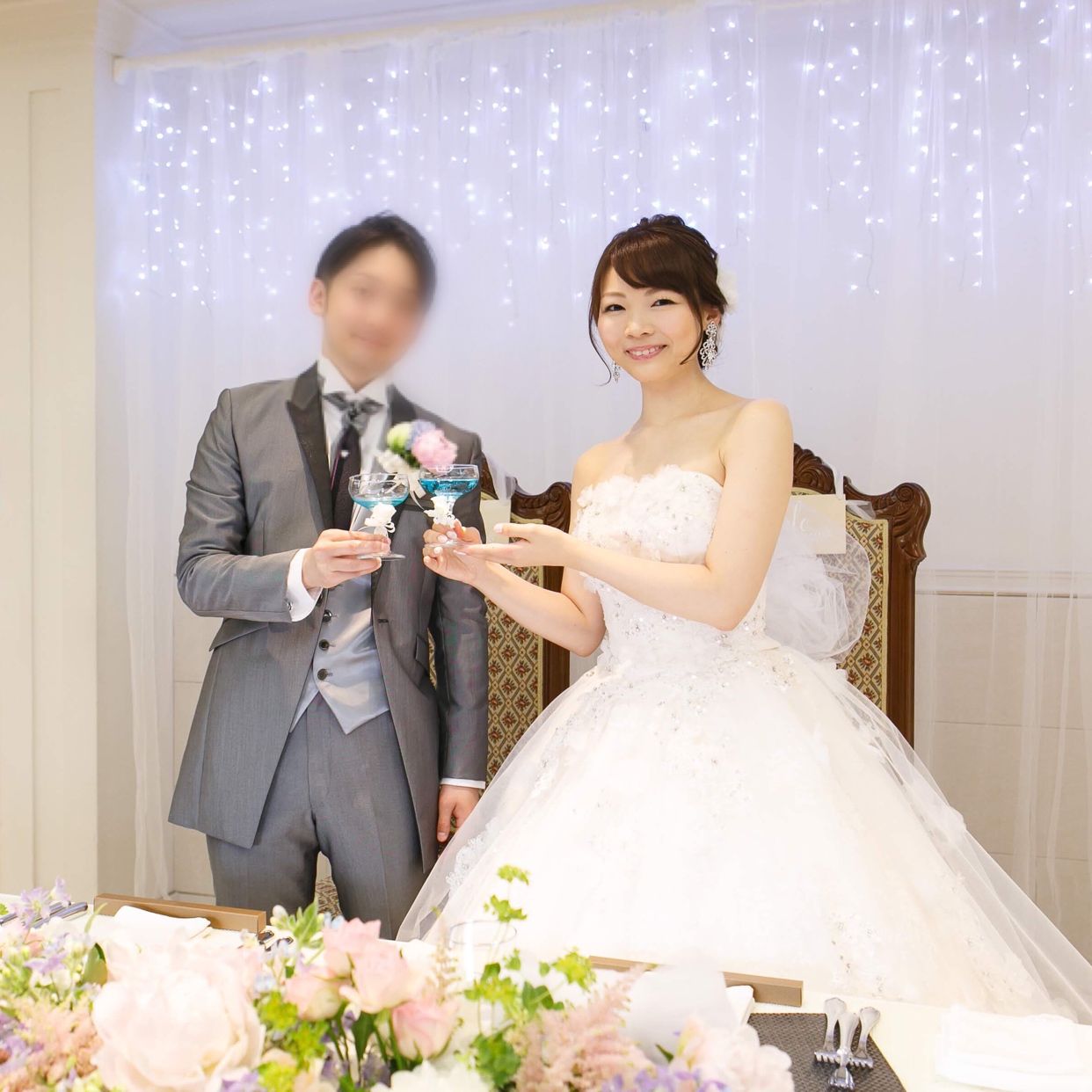 披露宴パーティのカバー写真