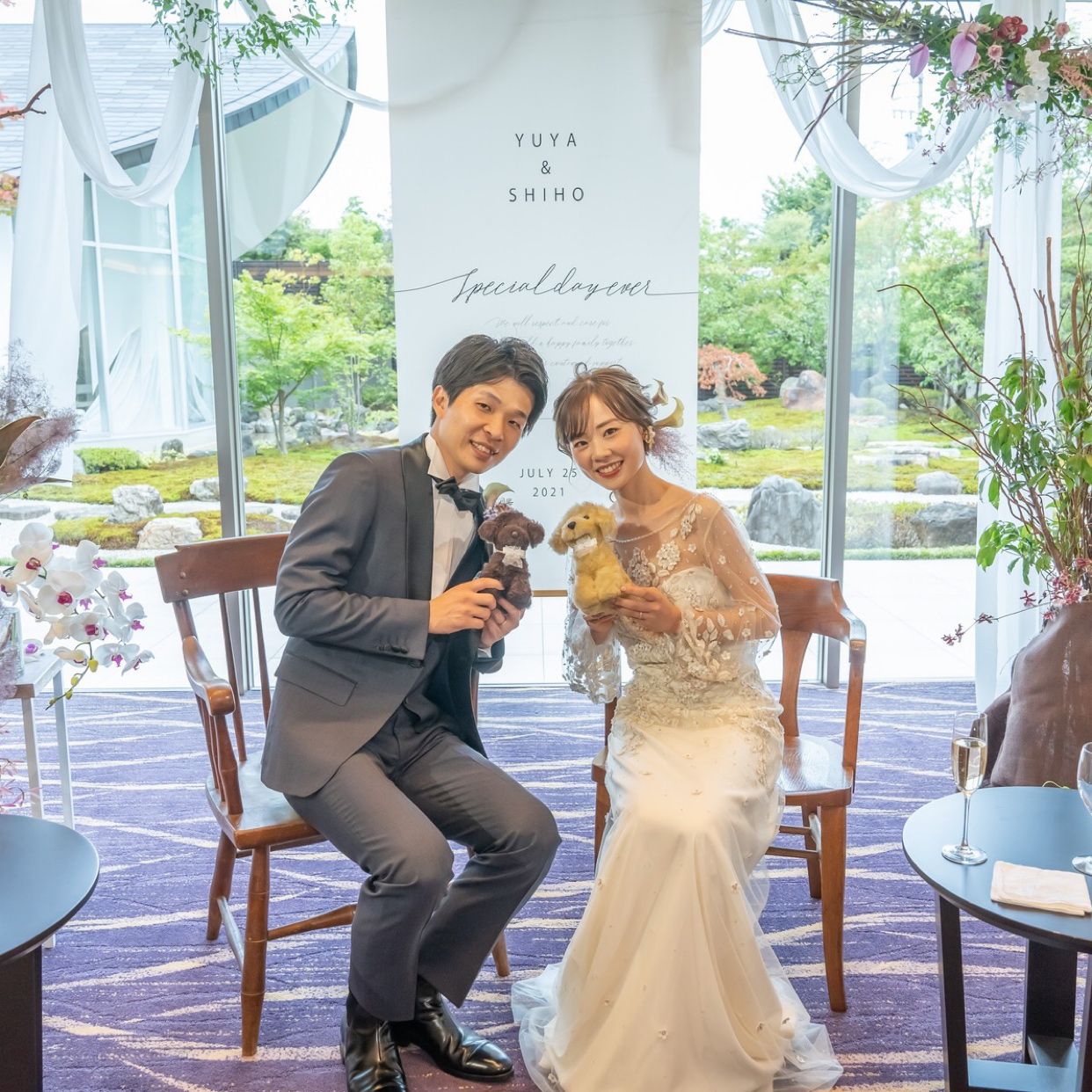 披露宴パーティのカバー写真