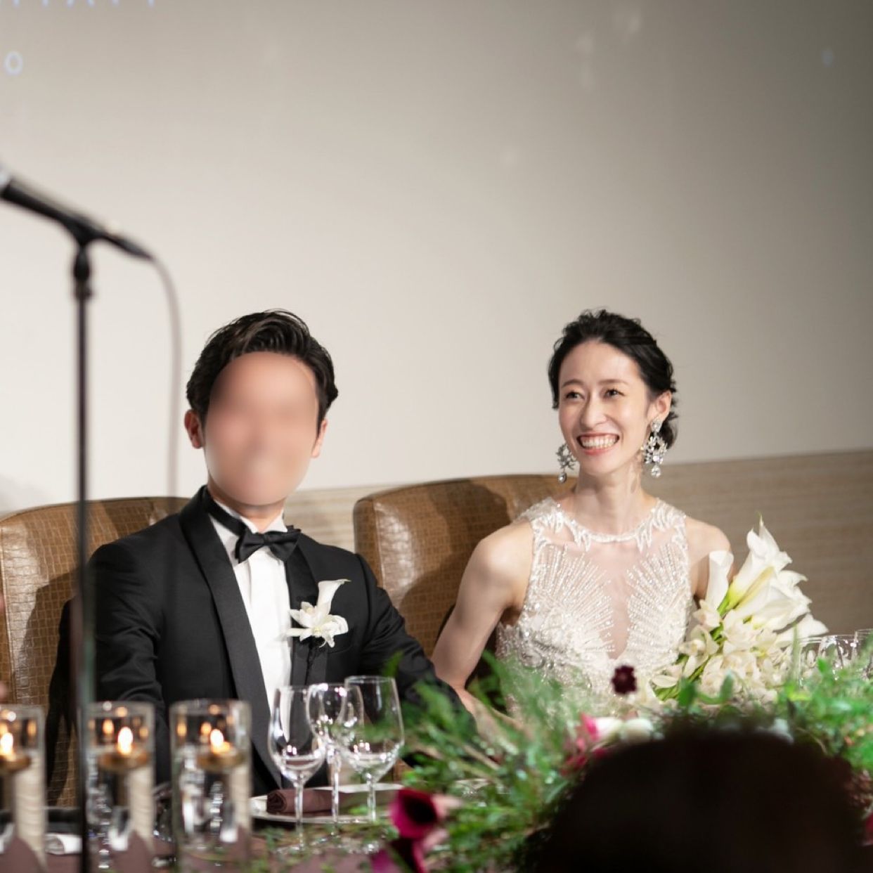 披露宴パーティのカバー写真