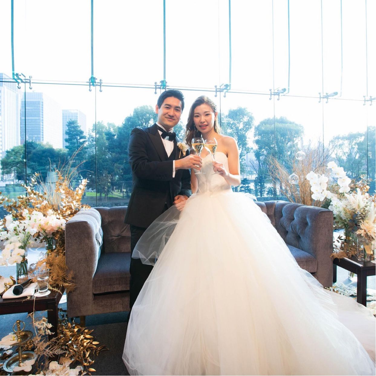 披露宴パーティのカバー写真