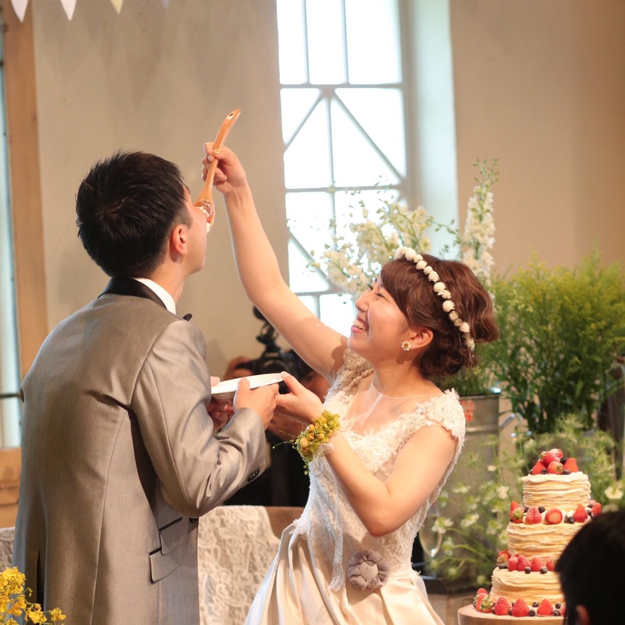 披露宴パーティのカバー写真