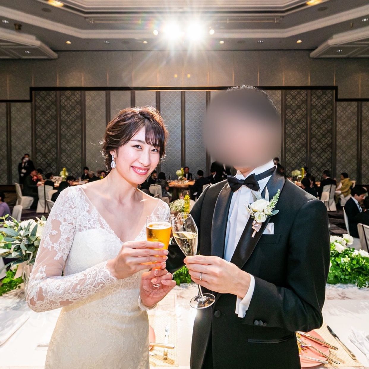 披露宴パーティのカバー写真