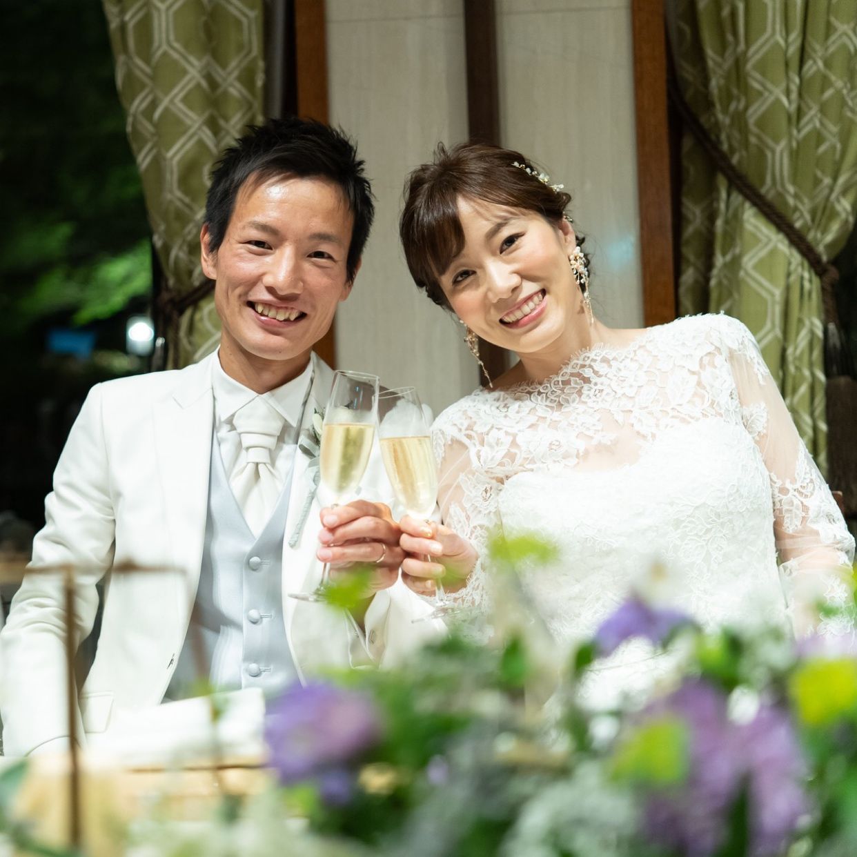 披露宴パーティのカバー写真