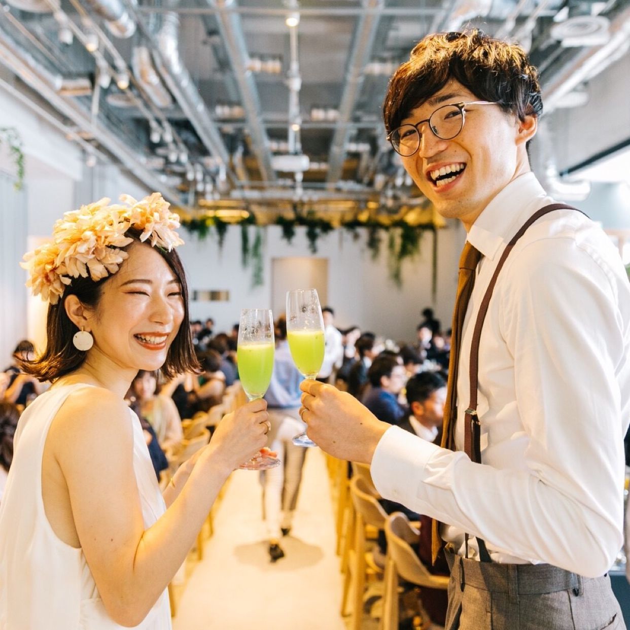 披露宴パーティのカバー写真