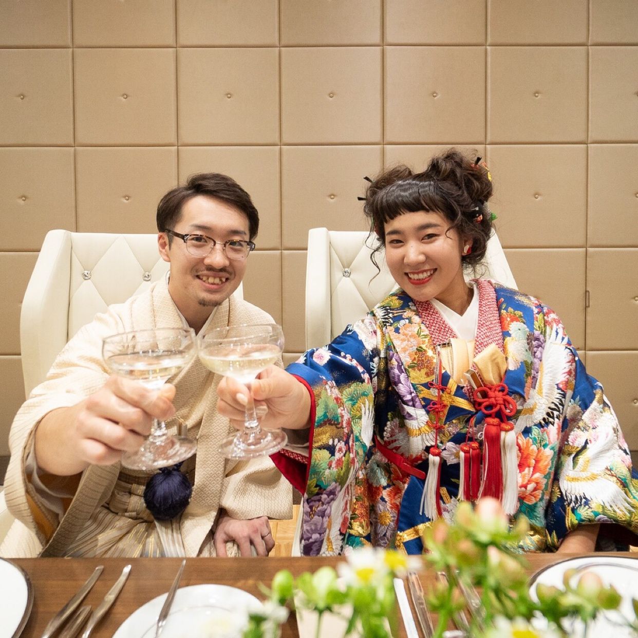 披露宴パーティのカバー写真