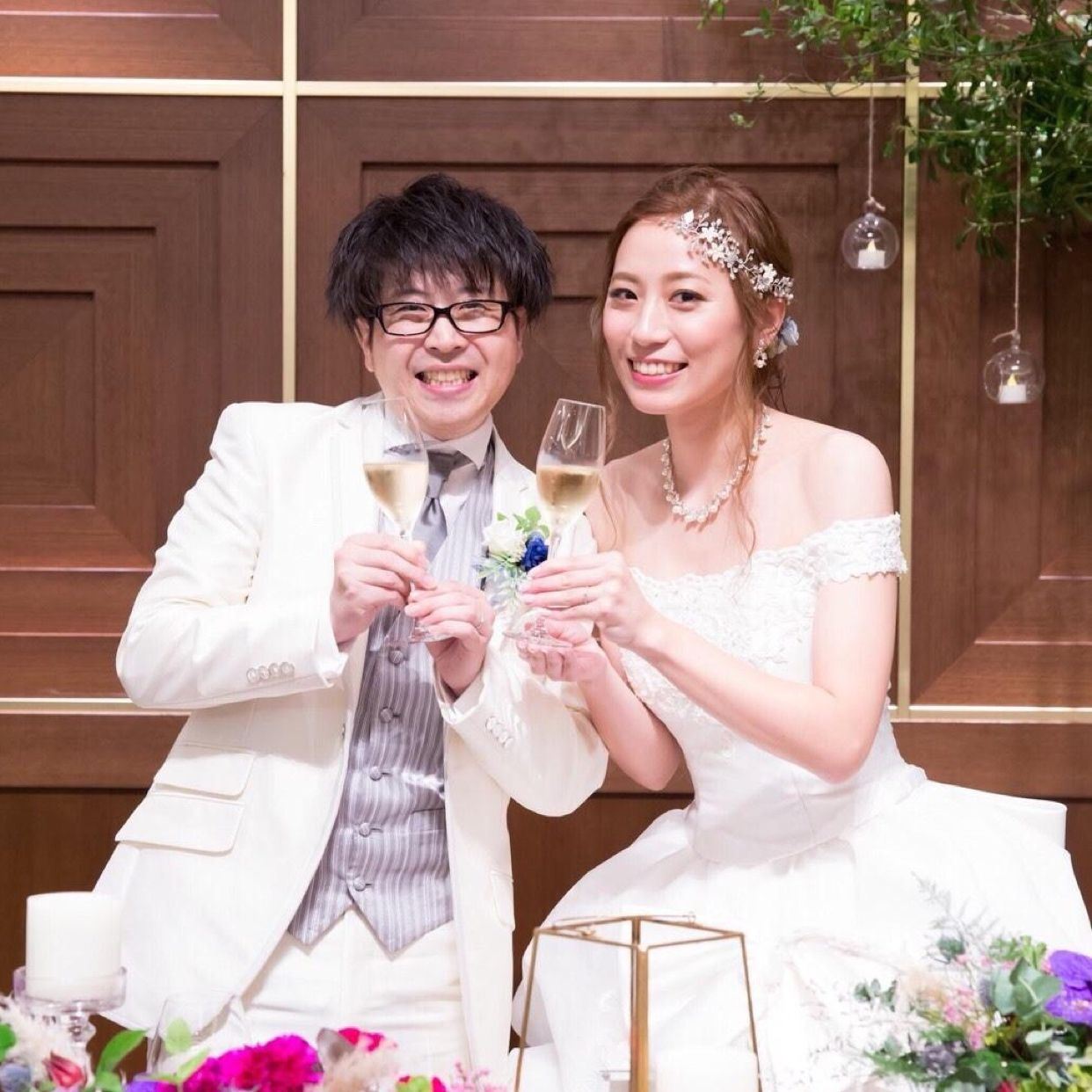 披露宴パーティのカバー写真