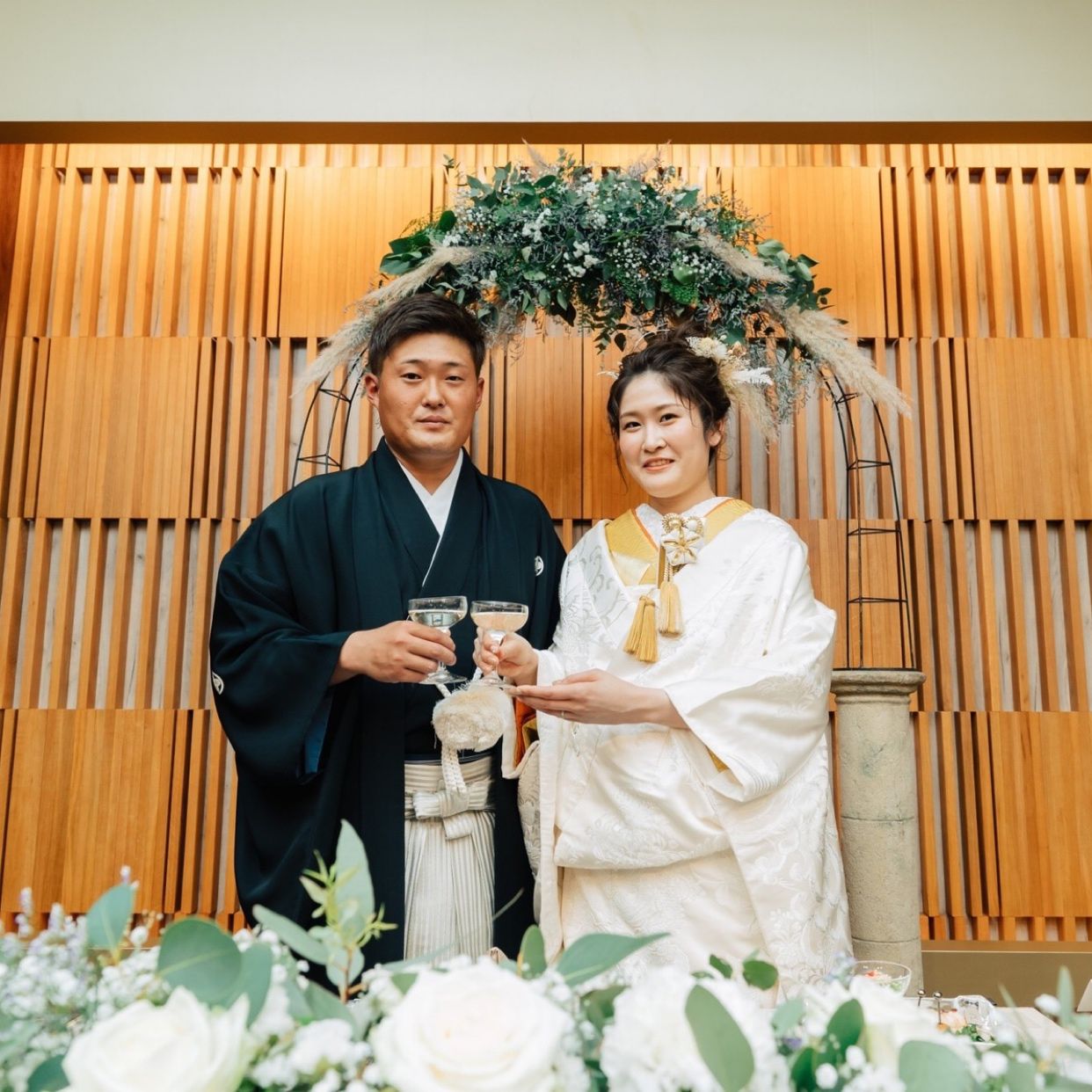 披露宴パーティのカバー写真