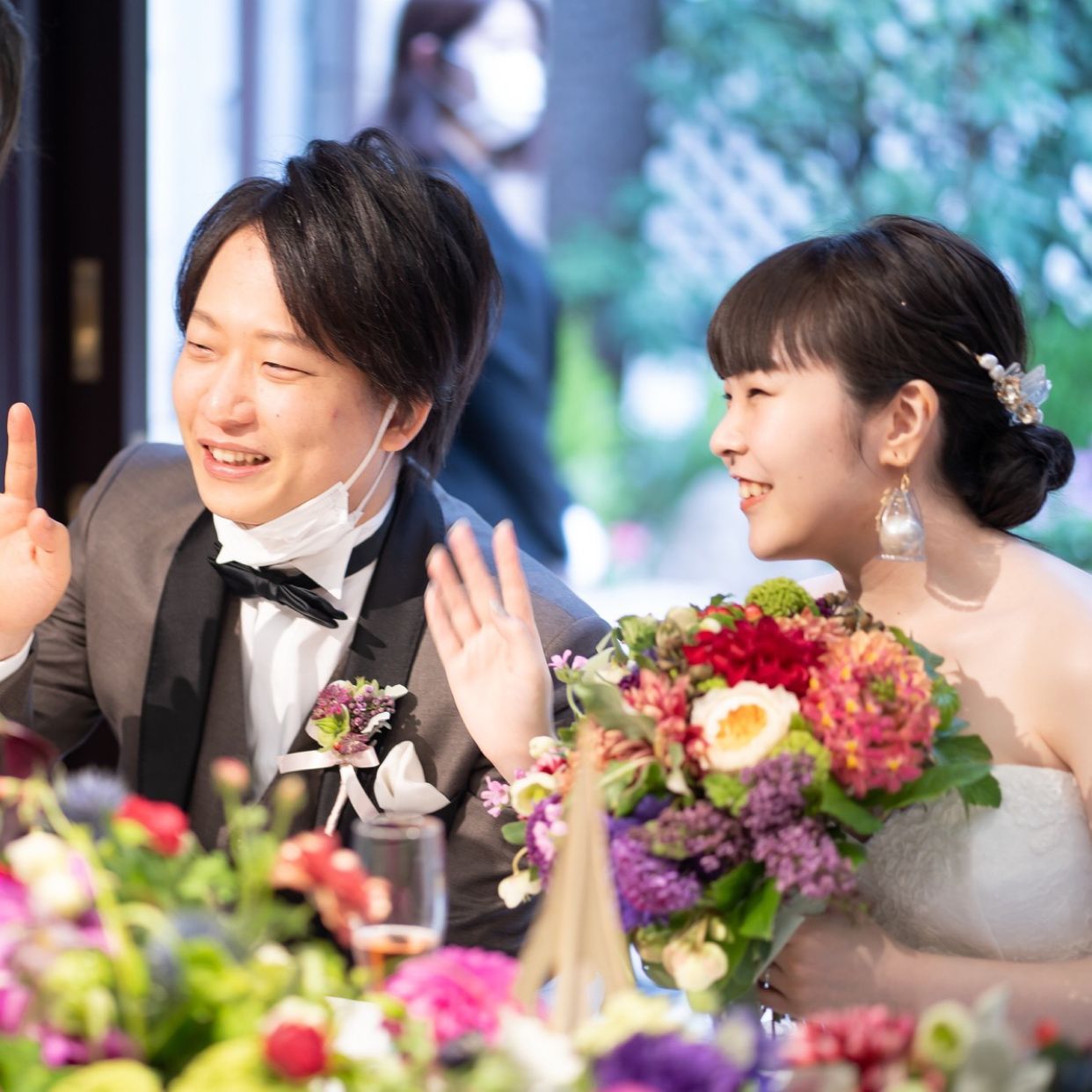 披露宴パーティのカバー写真