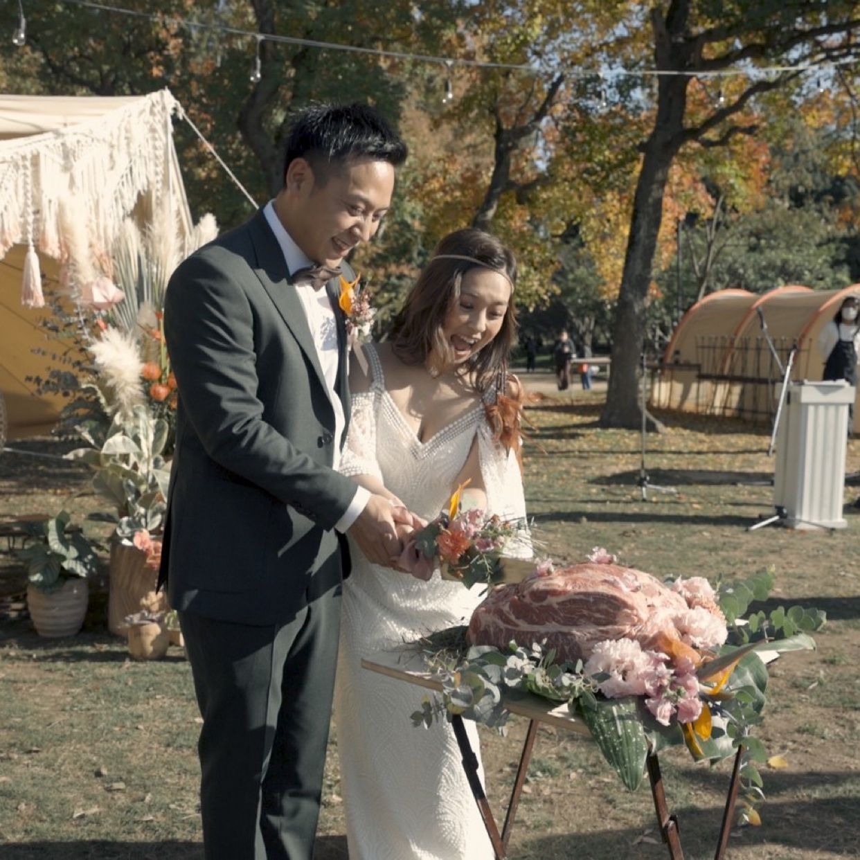 披露宴パーティのカバー写真