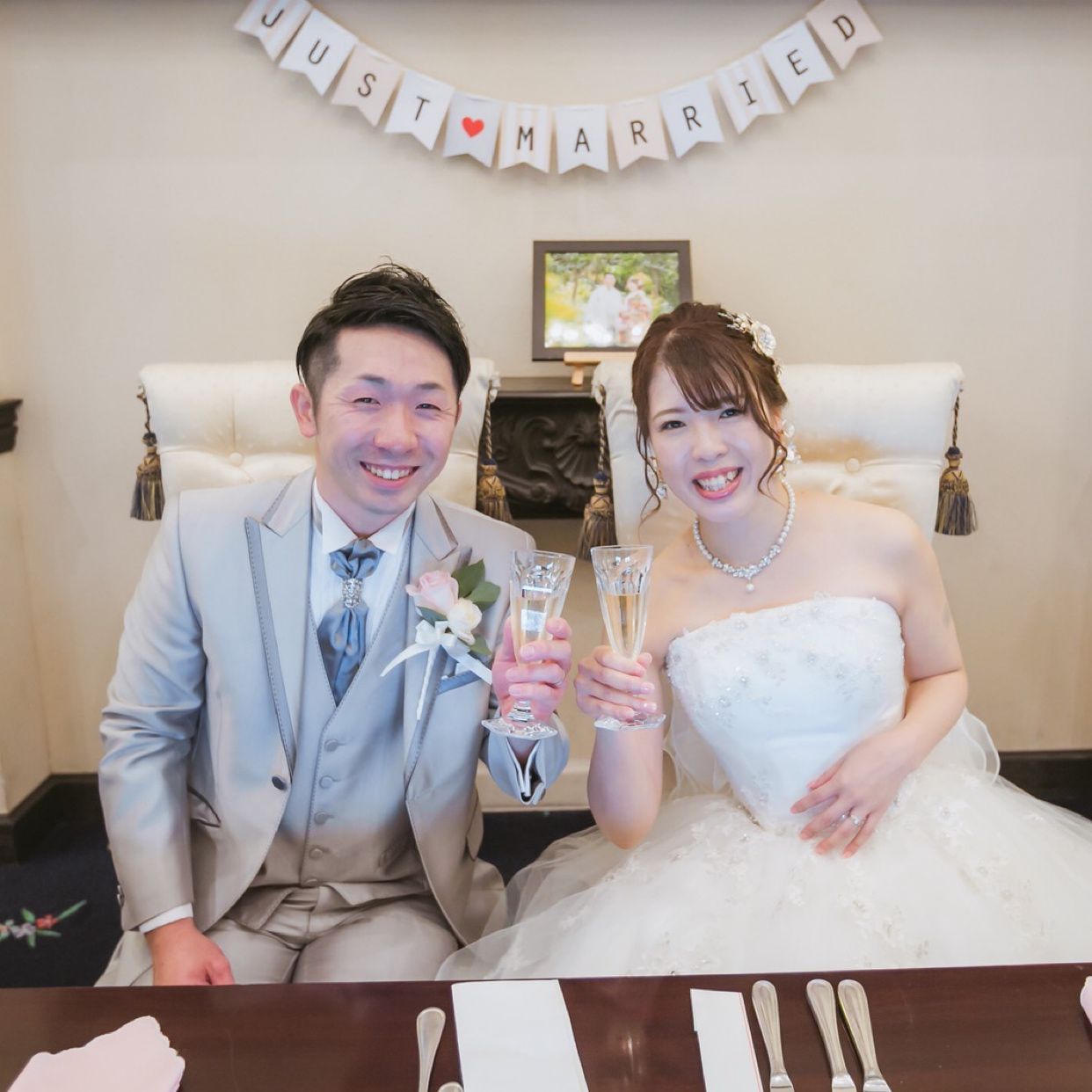 披露宴パーティのカバー写真