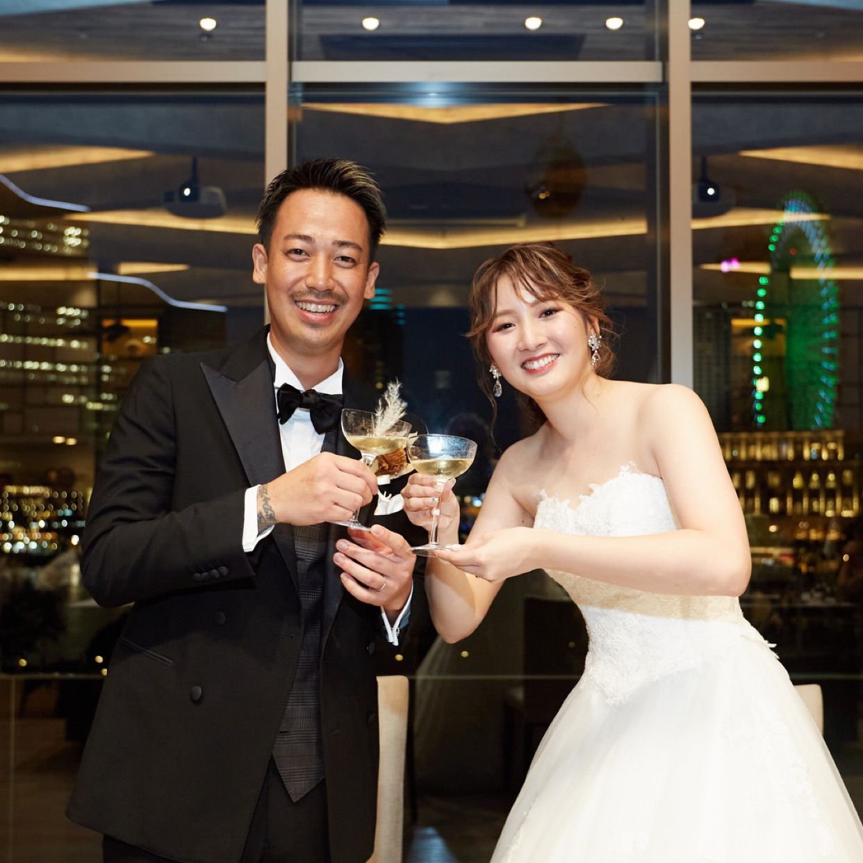 披露宴パーティのカバー写真