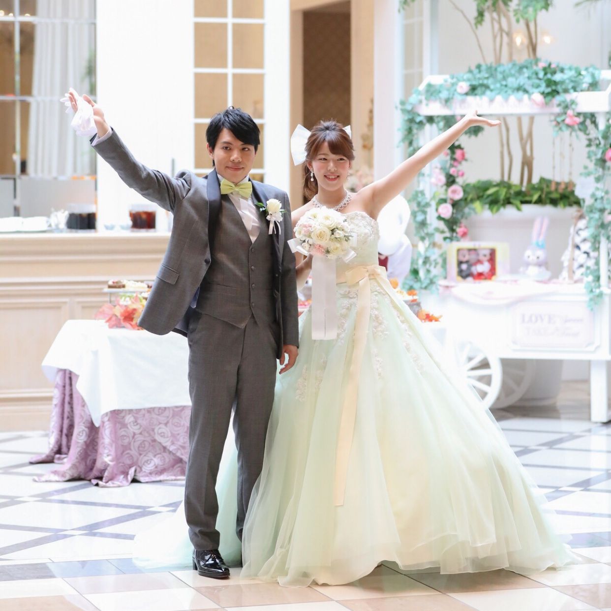 披露宴パーティのカバー写真