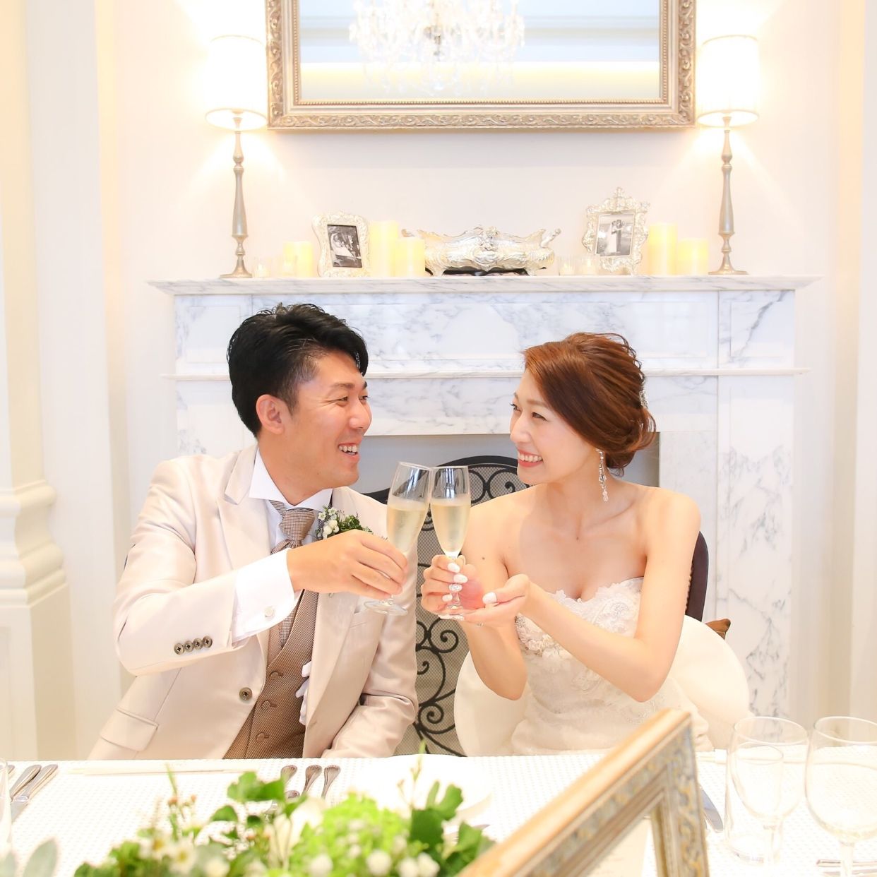 披露宴パーティのカバー写真