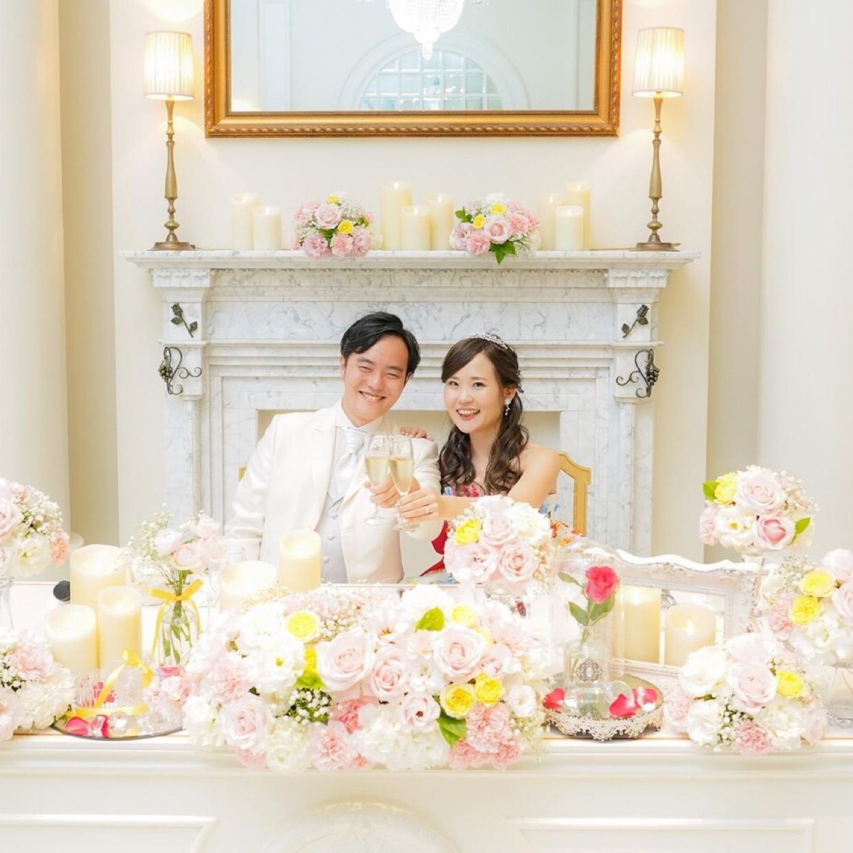 披露宴パーティのカバー写真