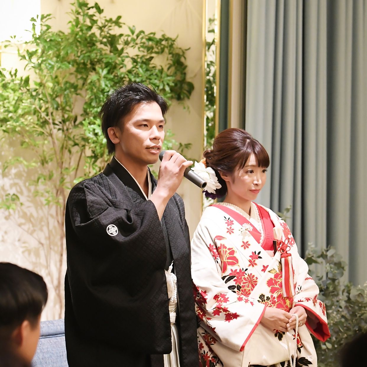 披露宴パーティのカバー写真