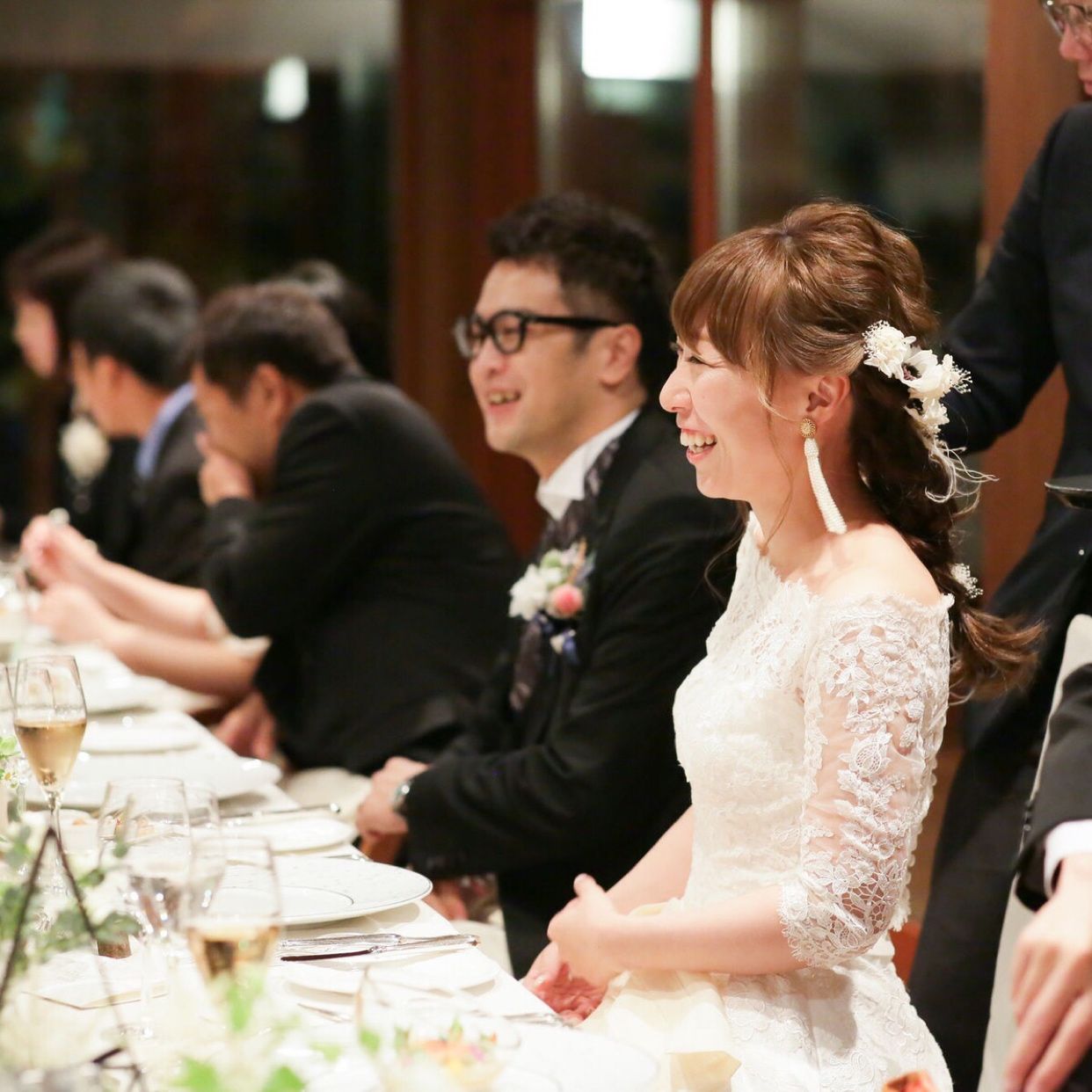 披露宴パーティのカバー写真