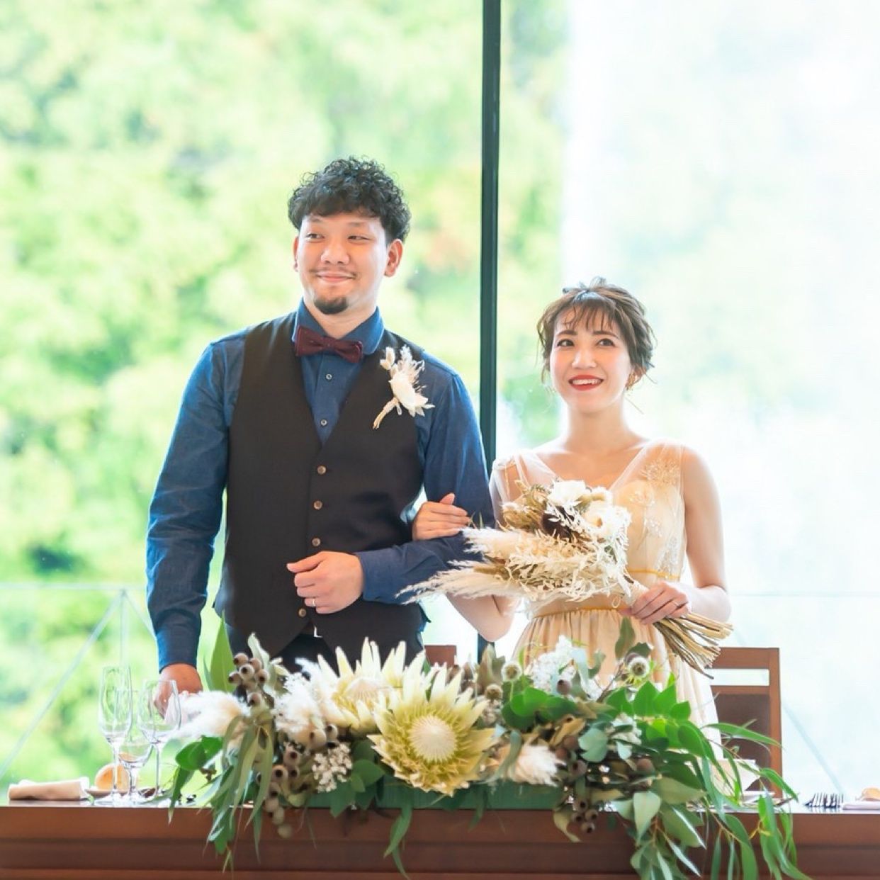 披露宴パーティのカバー写真