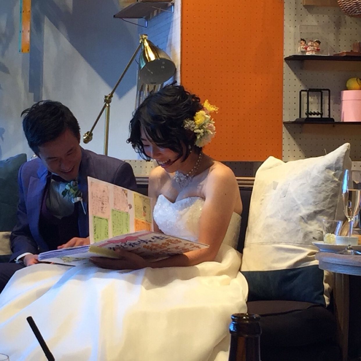 披露宴パーティのカバー写真