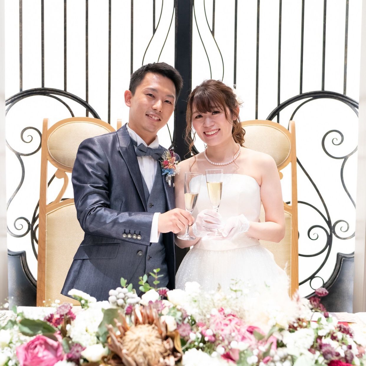 披露宴パーティのカバー写真