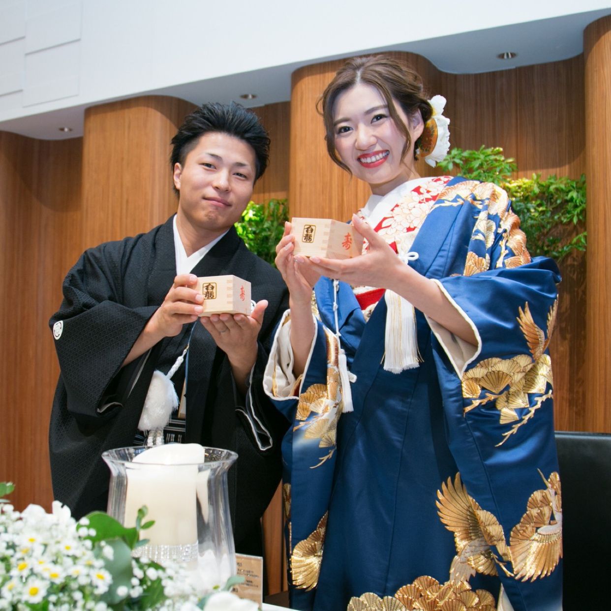 披露宴パーティのカバー写真