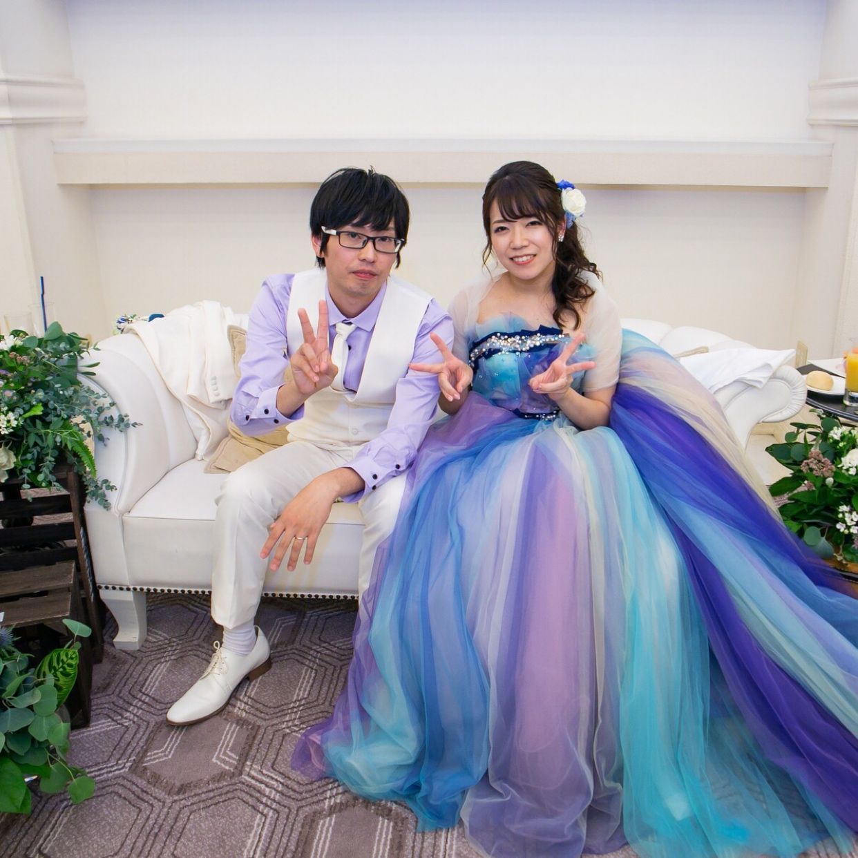 披露宴パーティのカバー写真