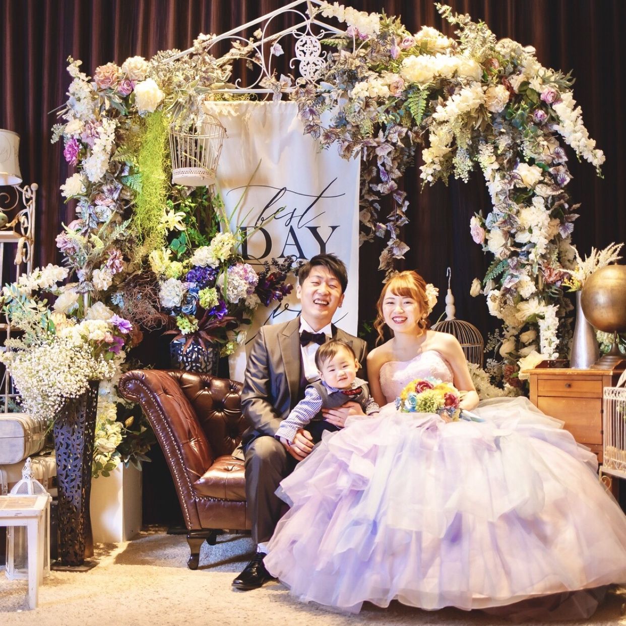 披露宴パーティのカバー写真