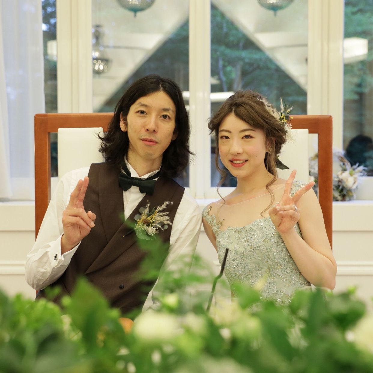 披露宴パーティのカバー写真