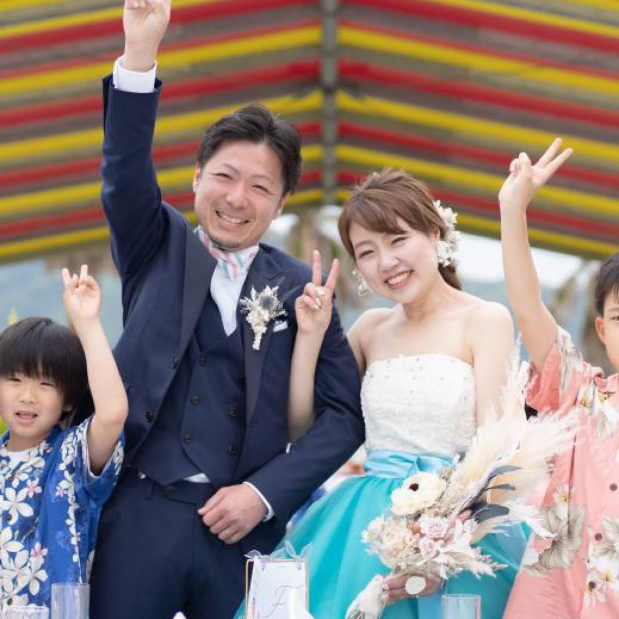 披露宴パーティのカバー写真