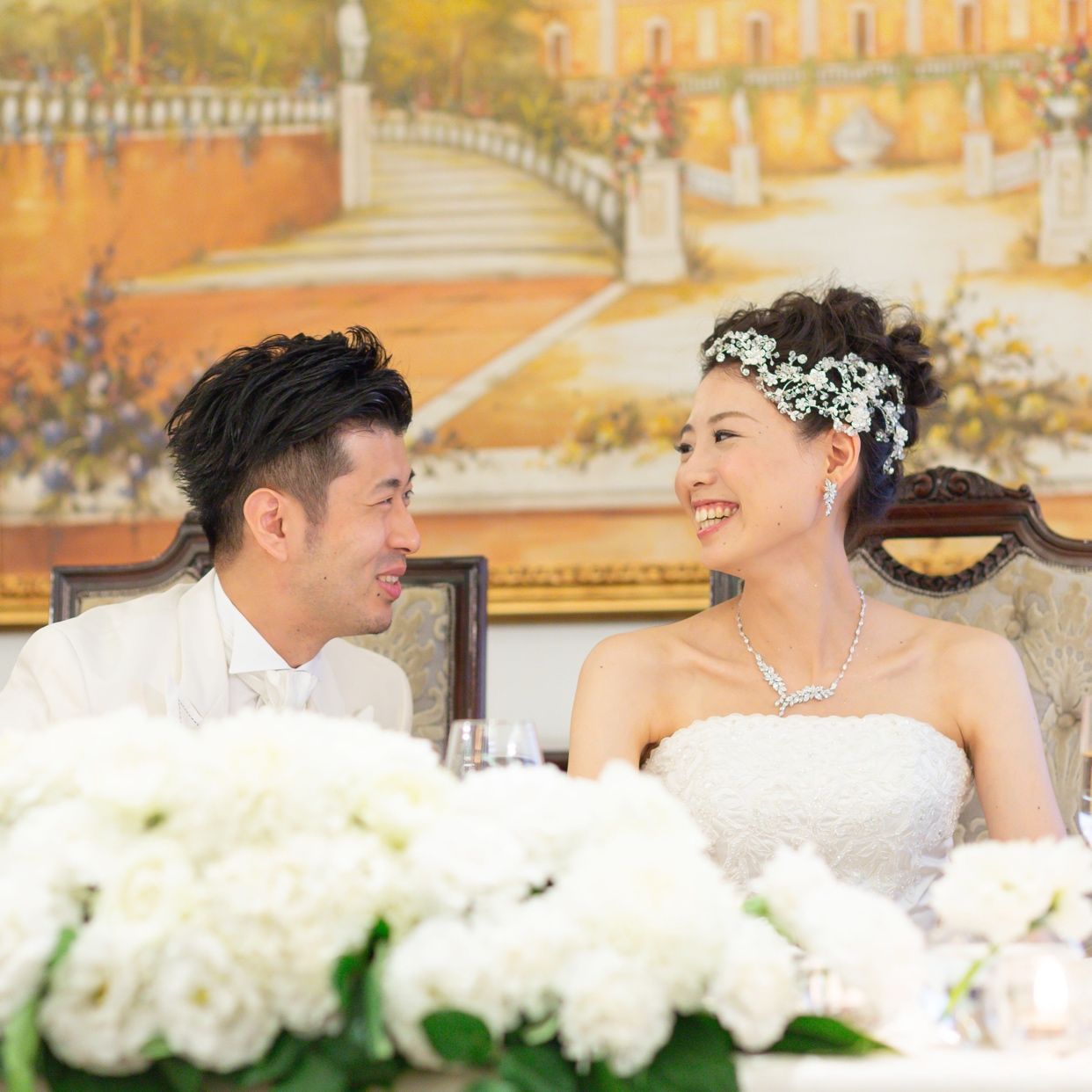 披露宴パーティのカバー写真