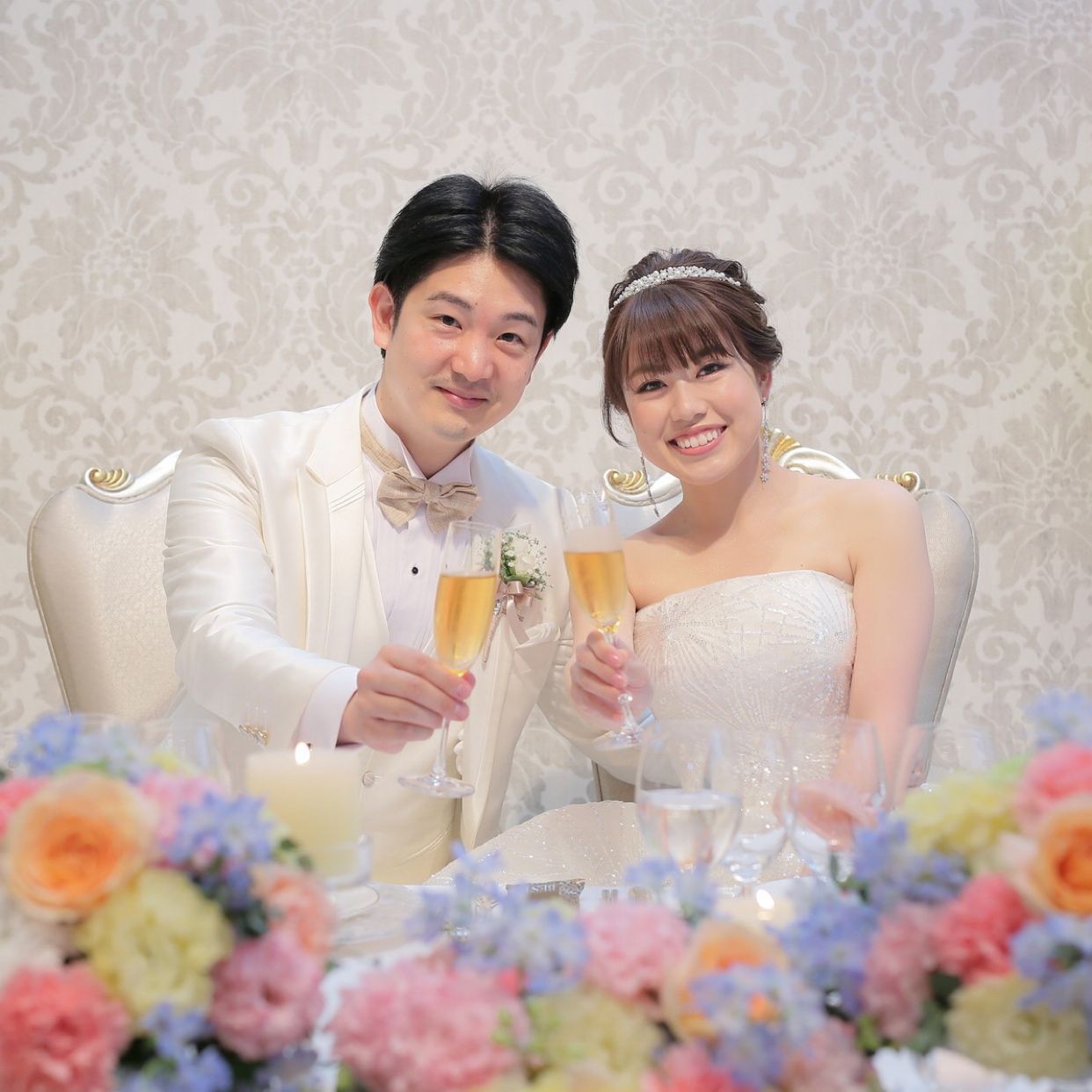 披露宴パーティのカバー写真