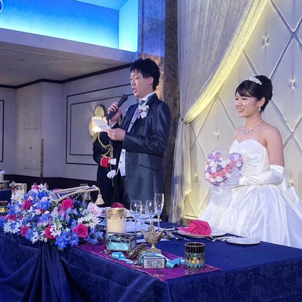 披露宴パーティのカバー写真