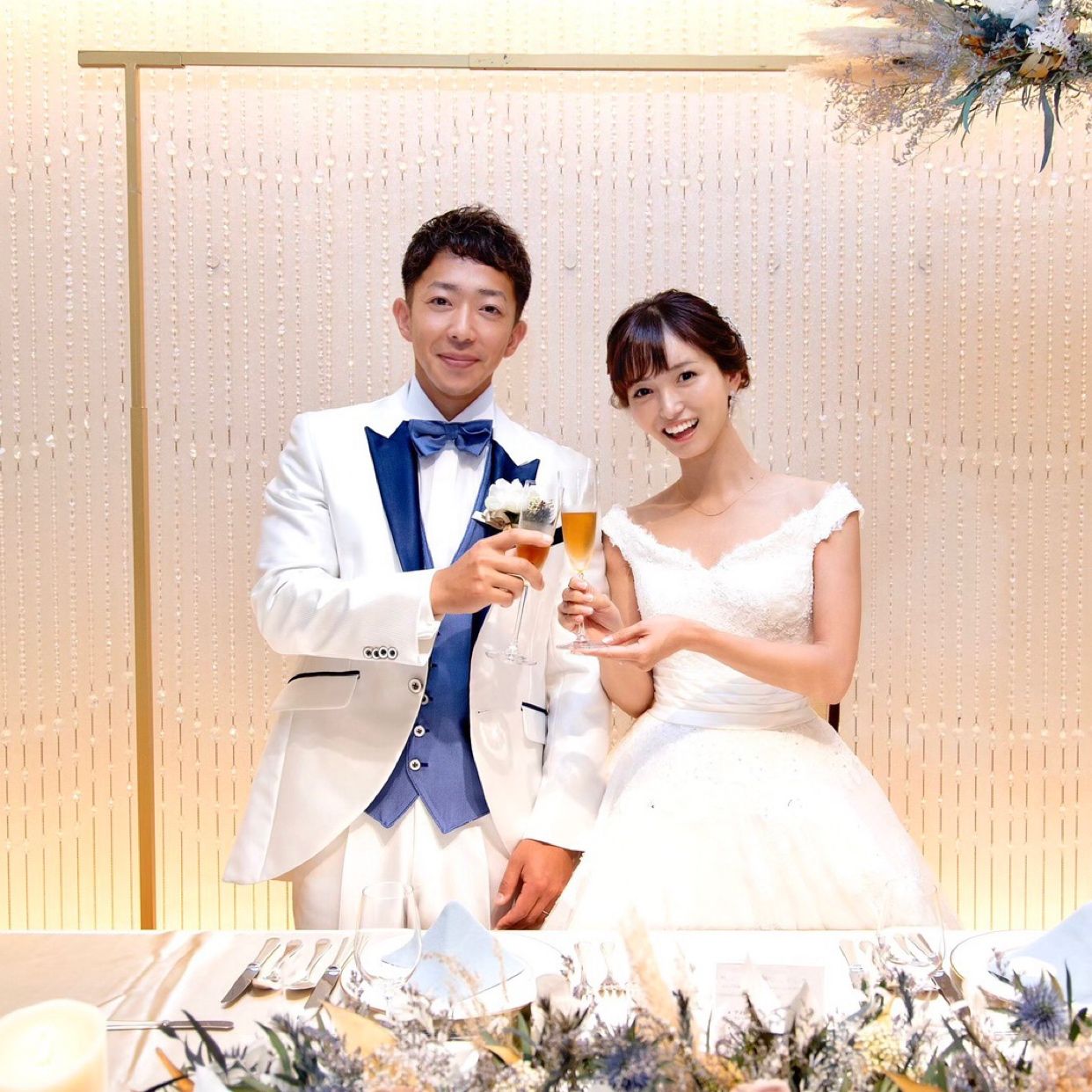 披露宴パーティのカバー写真