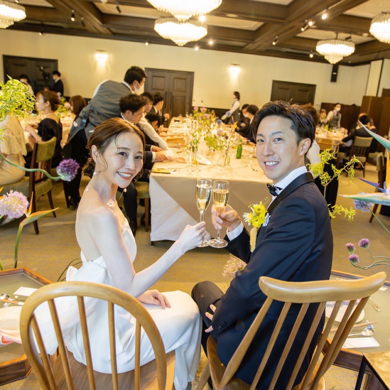 披露宴パーティのカバー写真