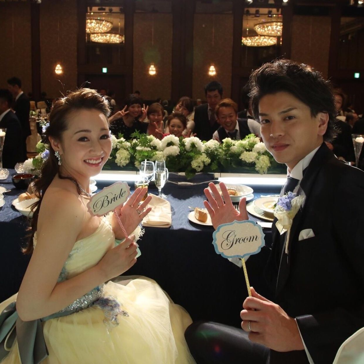 披露宴パーティのカバー写真