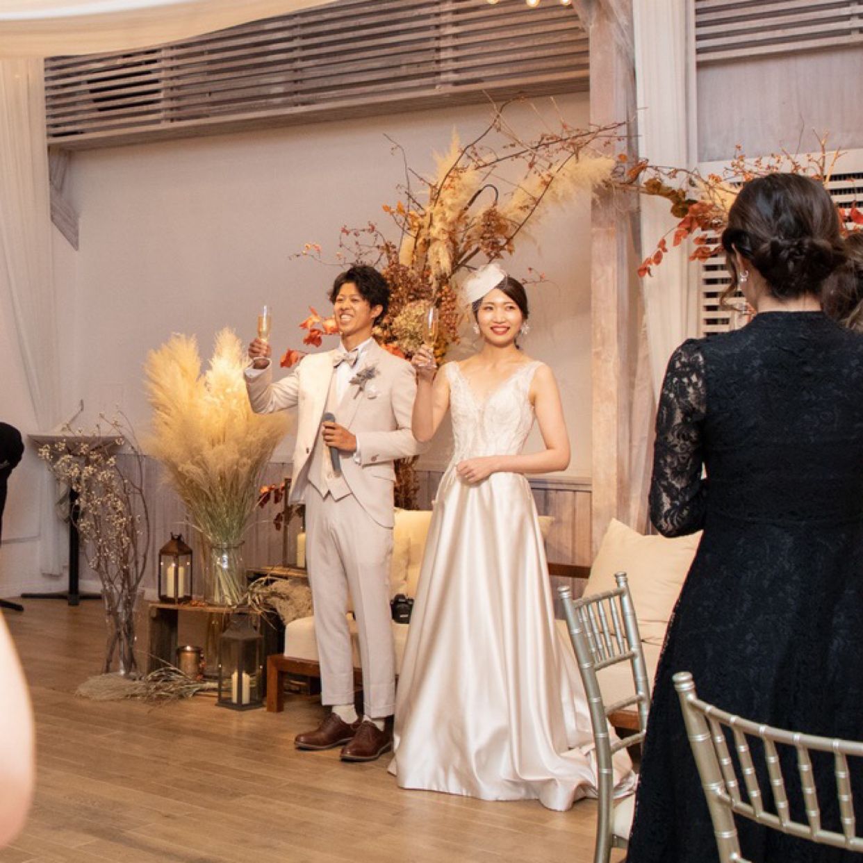 披露宴パーティのカバー写真