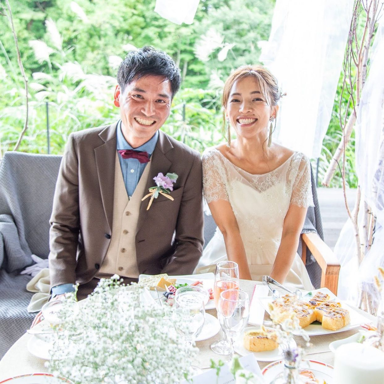 披露宴パーティのカバー写真