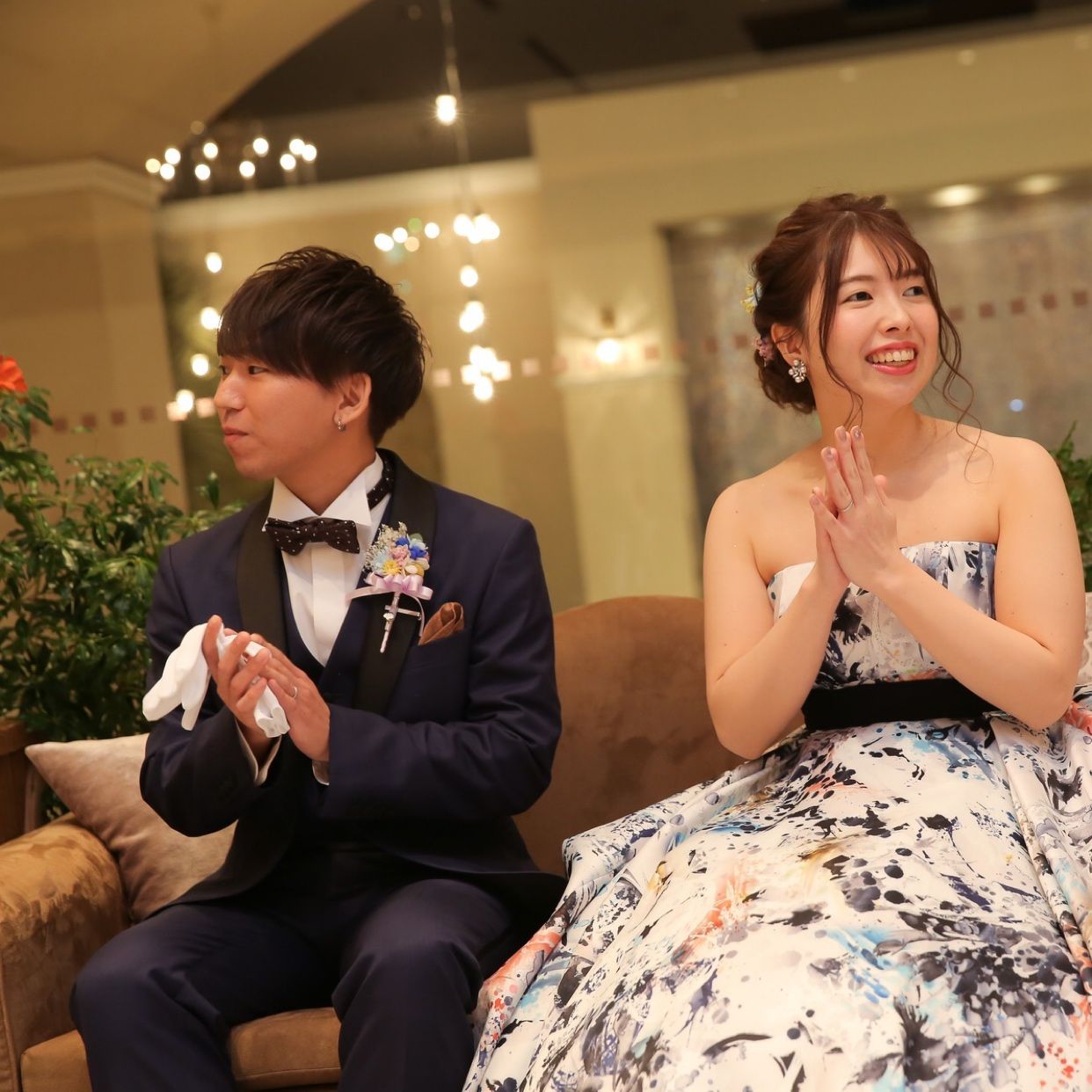 披露宴パーティのカバー写真