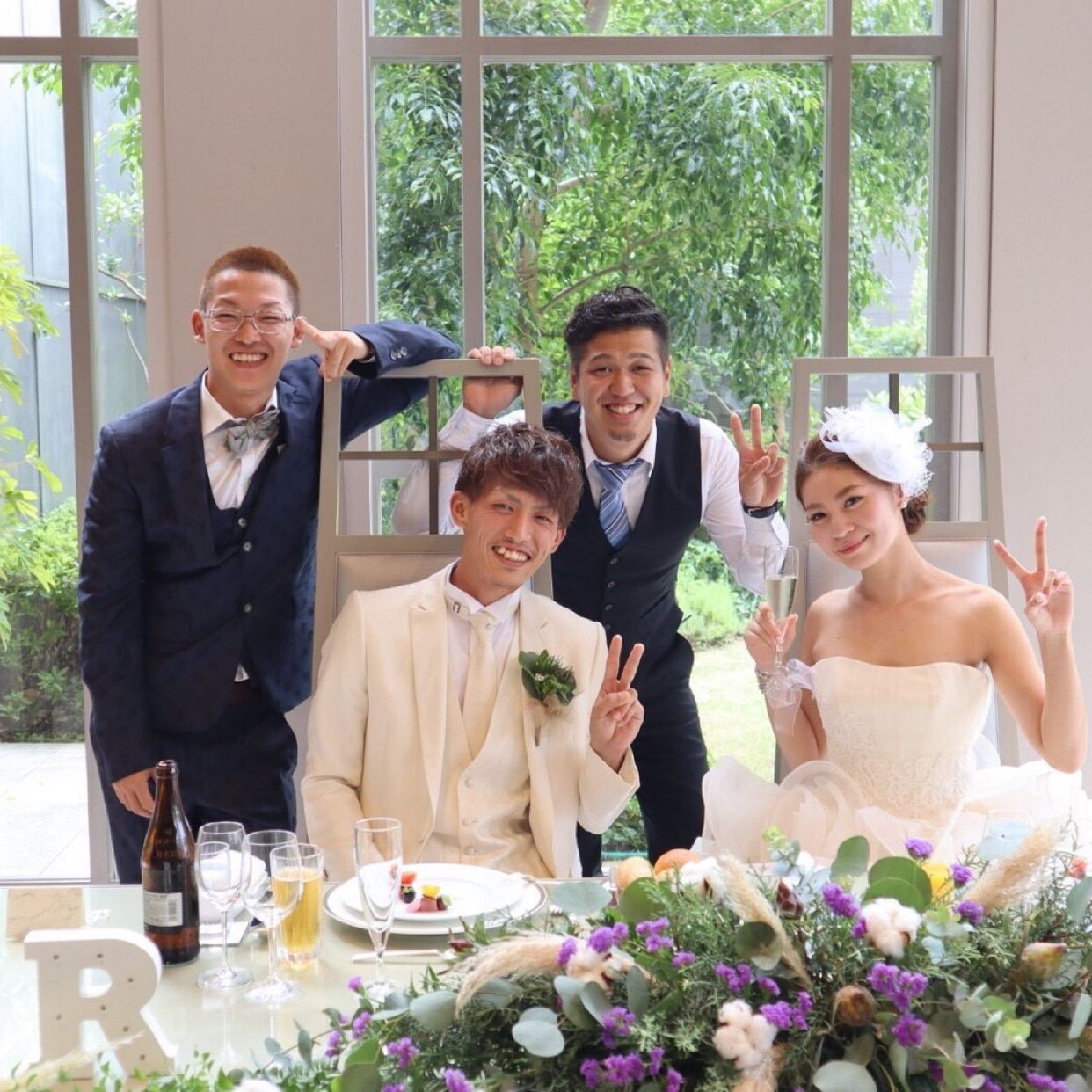 披露宴パーティのカバー写真