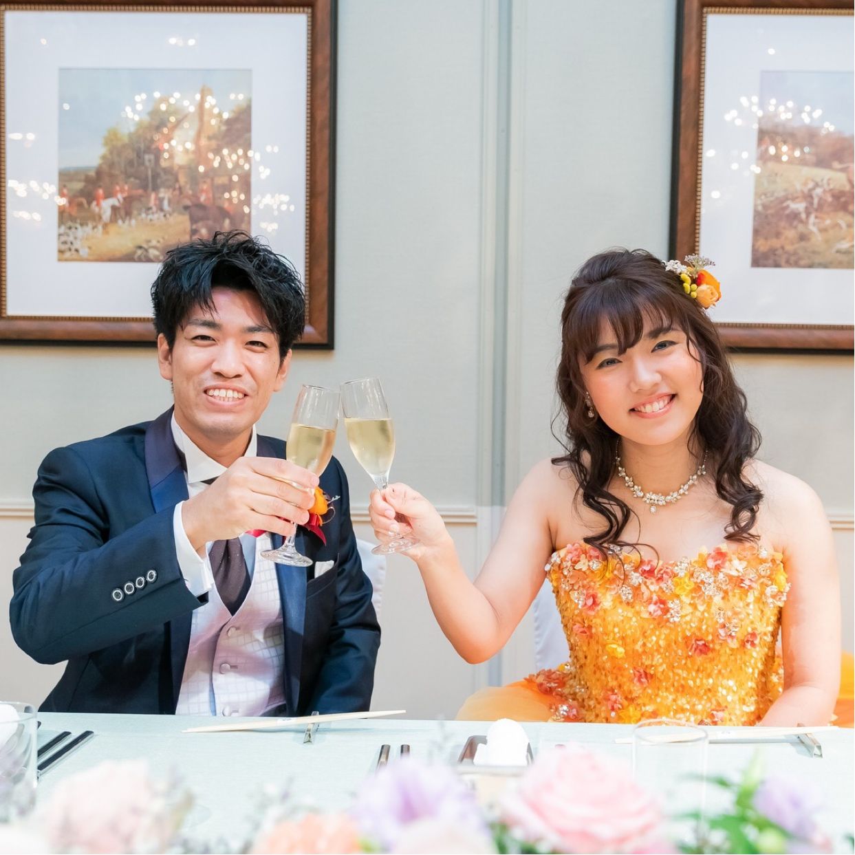 披露宴パーティのカバー写真