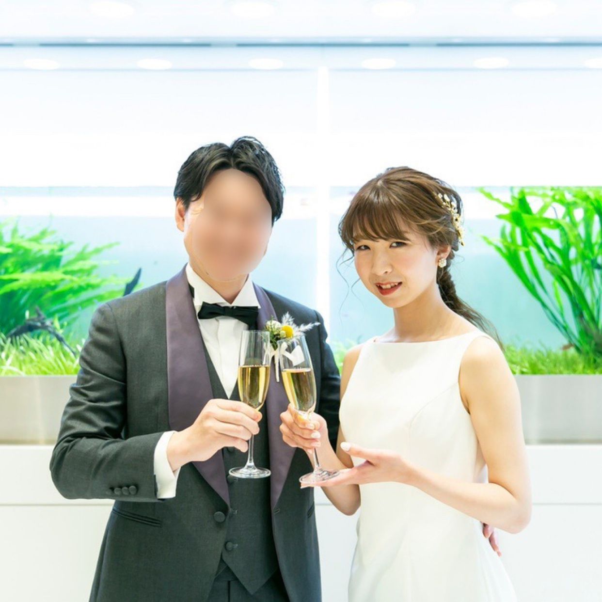 披露宴パーティのカバー写真