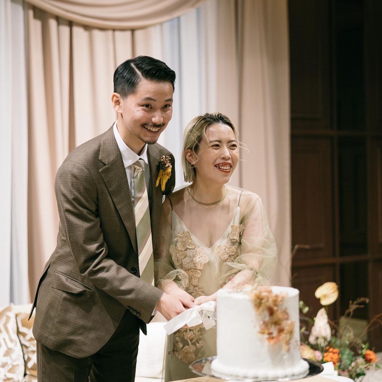 披露宴パーティのカバー写真