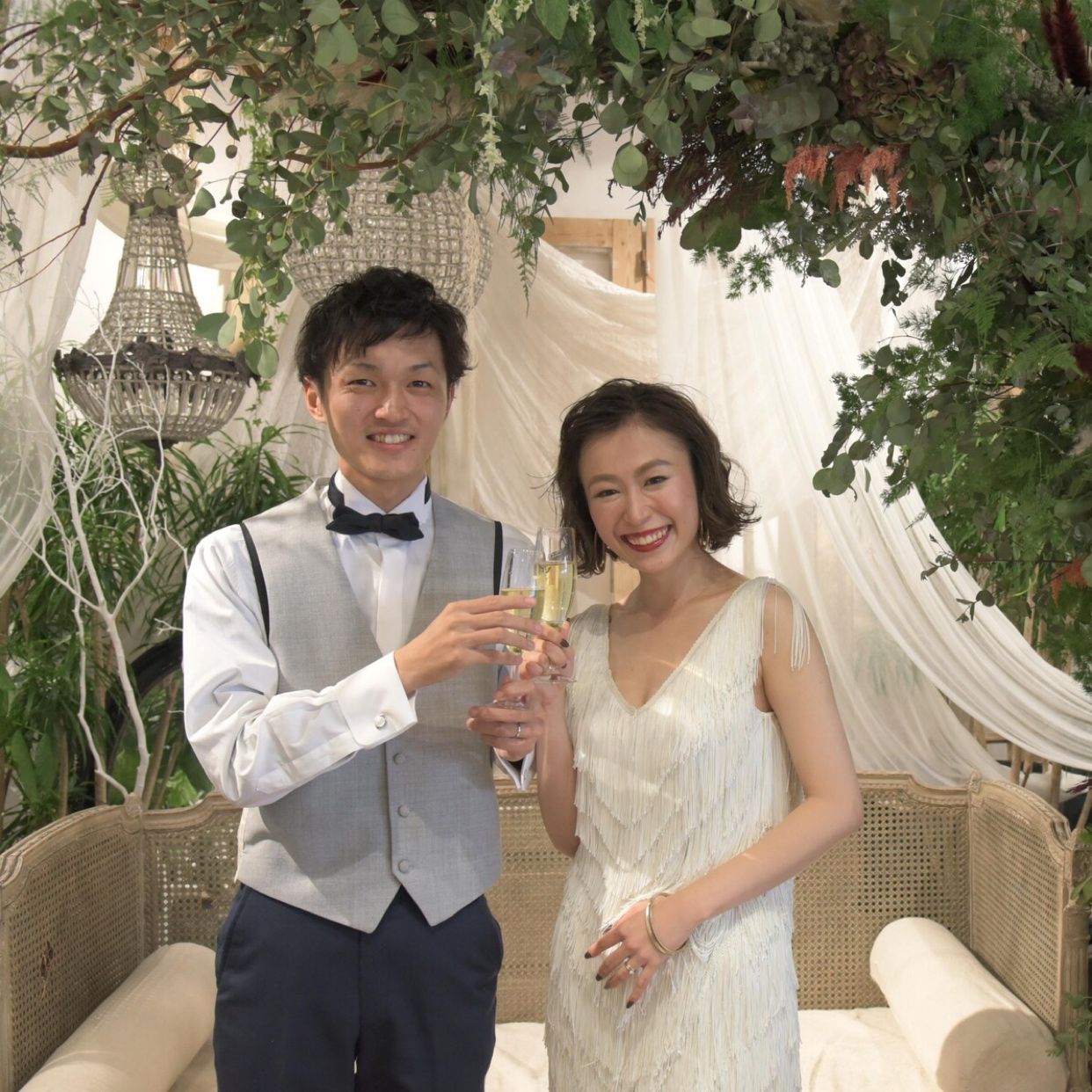 披露宴パーティのカバー写真