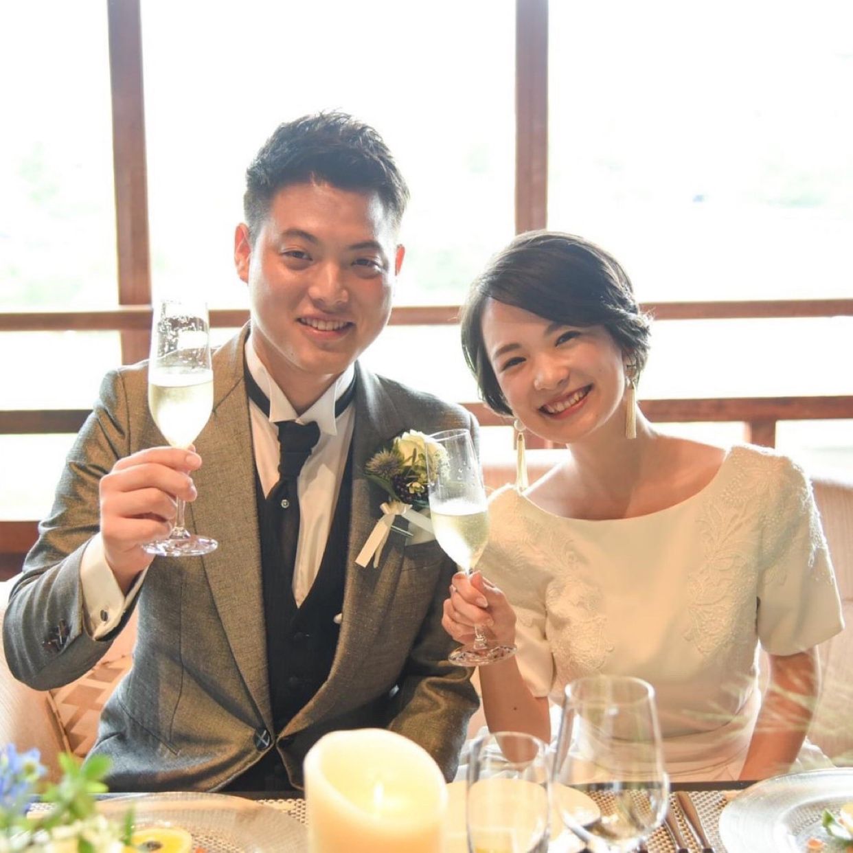 披露宴パーティのカバー写真