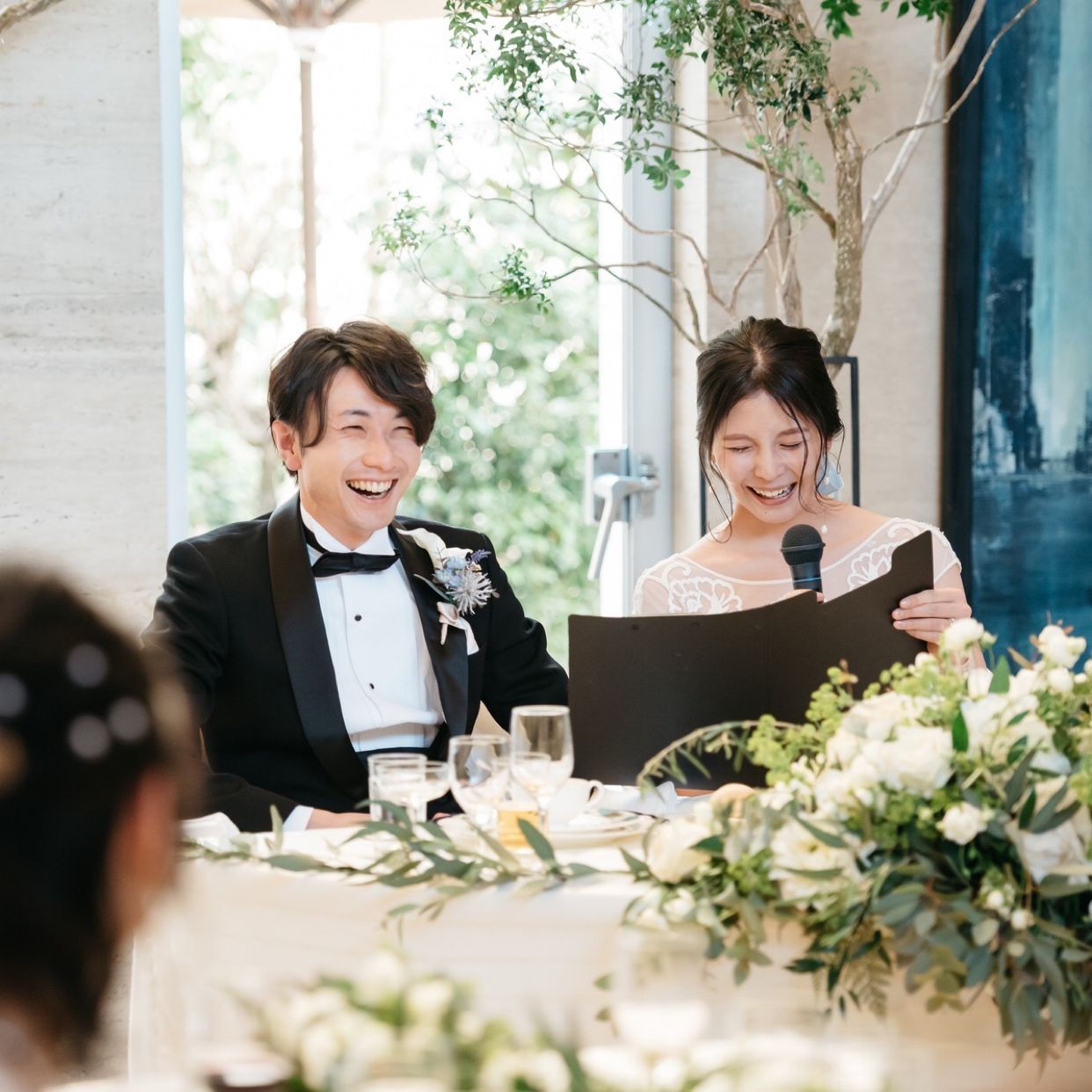 披露宴パーティのカバー写真