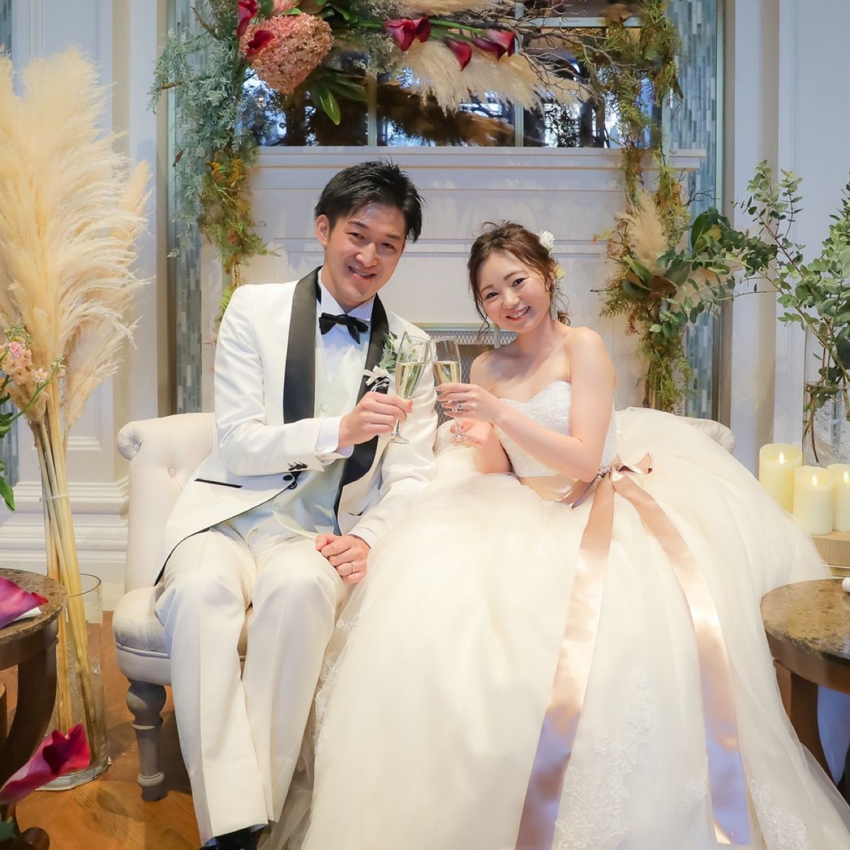 披露宴パーティのカバー写真